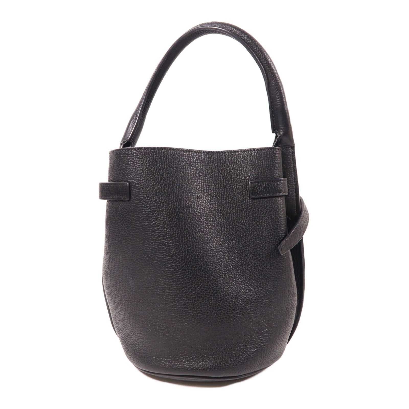 CELINE 牛皮皮革Bucket Bag金扣手挽肩背兩用袋