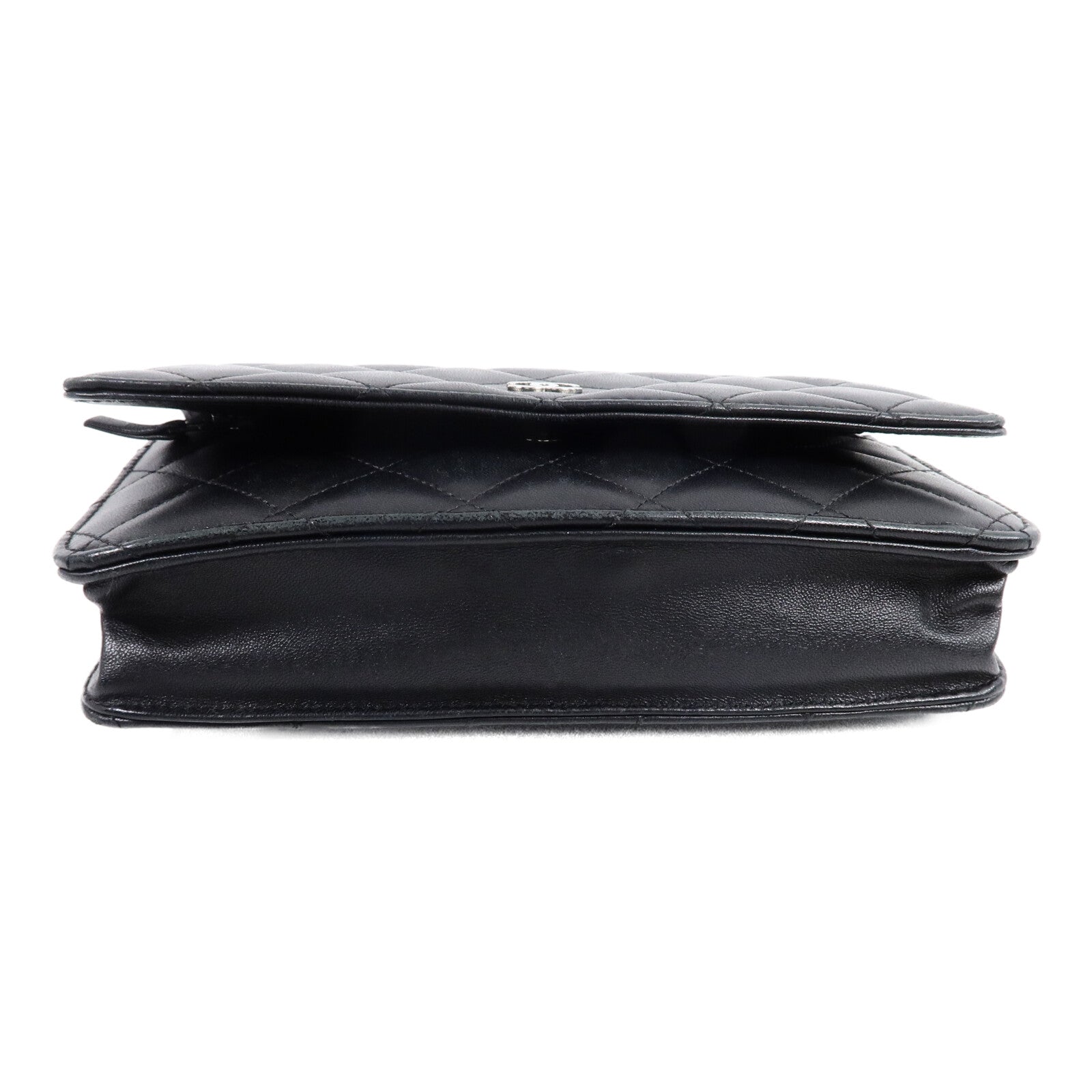 CHANEL 羊皮皮革WOC Wallet On Chain鏈帶肩背袋