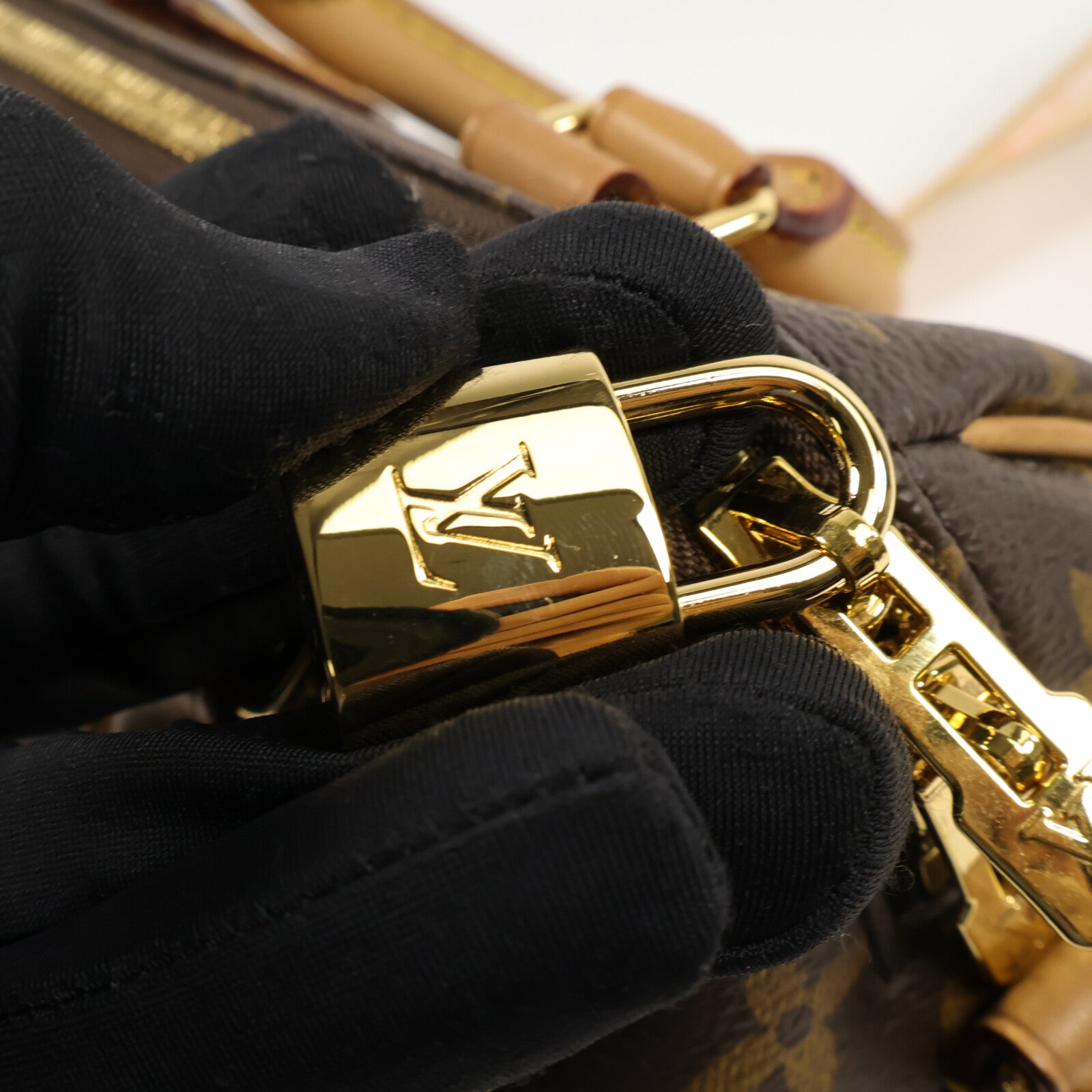 LOUIS VUITTON Monogram Speedy Bandouliere 20手挽肩背兩用袋