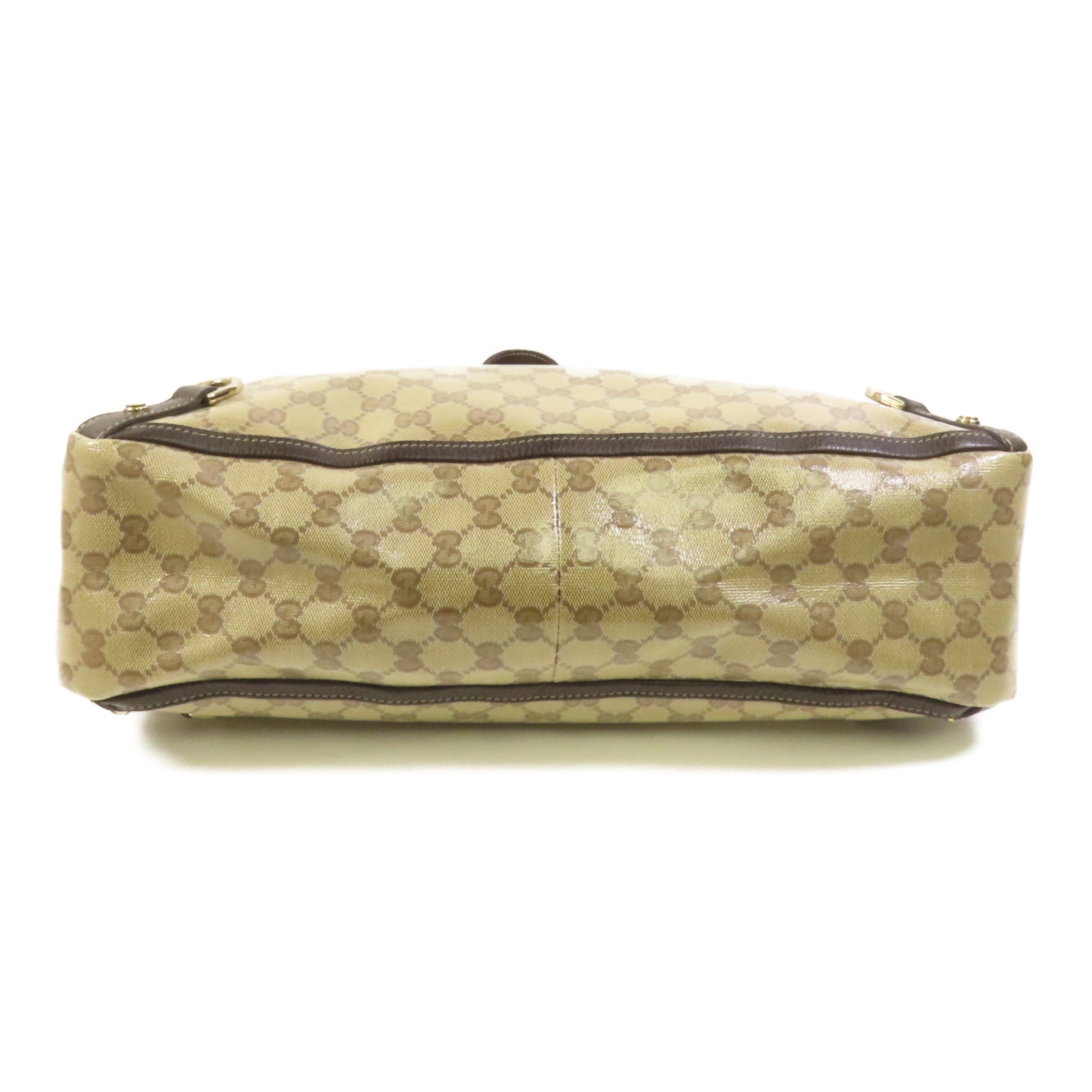 GUCCI 塗層帆布Tote Bag金扣手挽袋