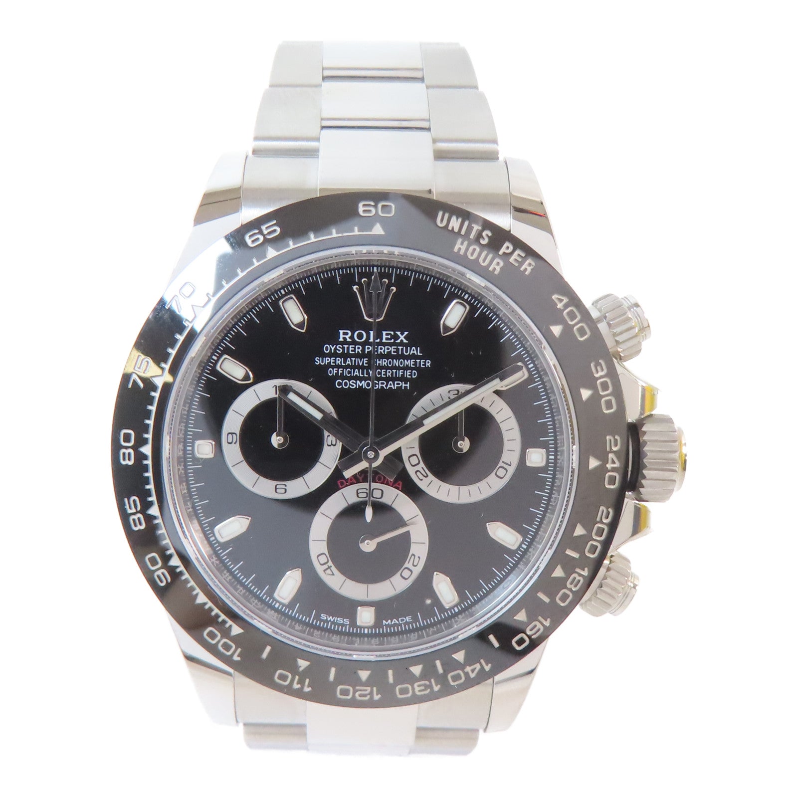 ROLEX Daytona不鏽鋼手錶自動機芯黑色