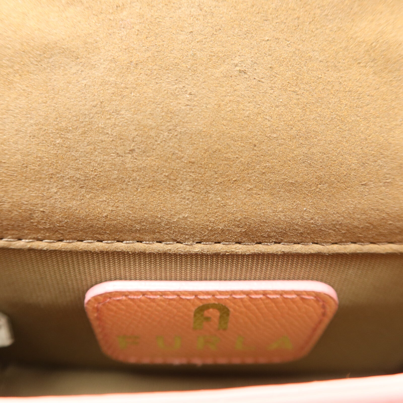 Furla 牛皮皮革1927 Mini Pochette鏈帶肩背袋