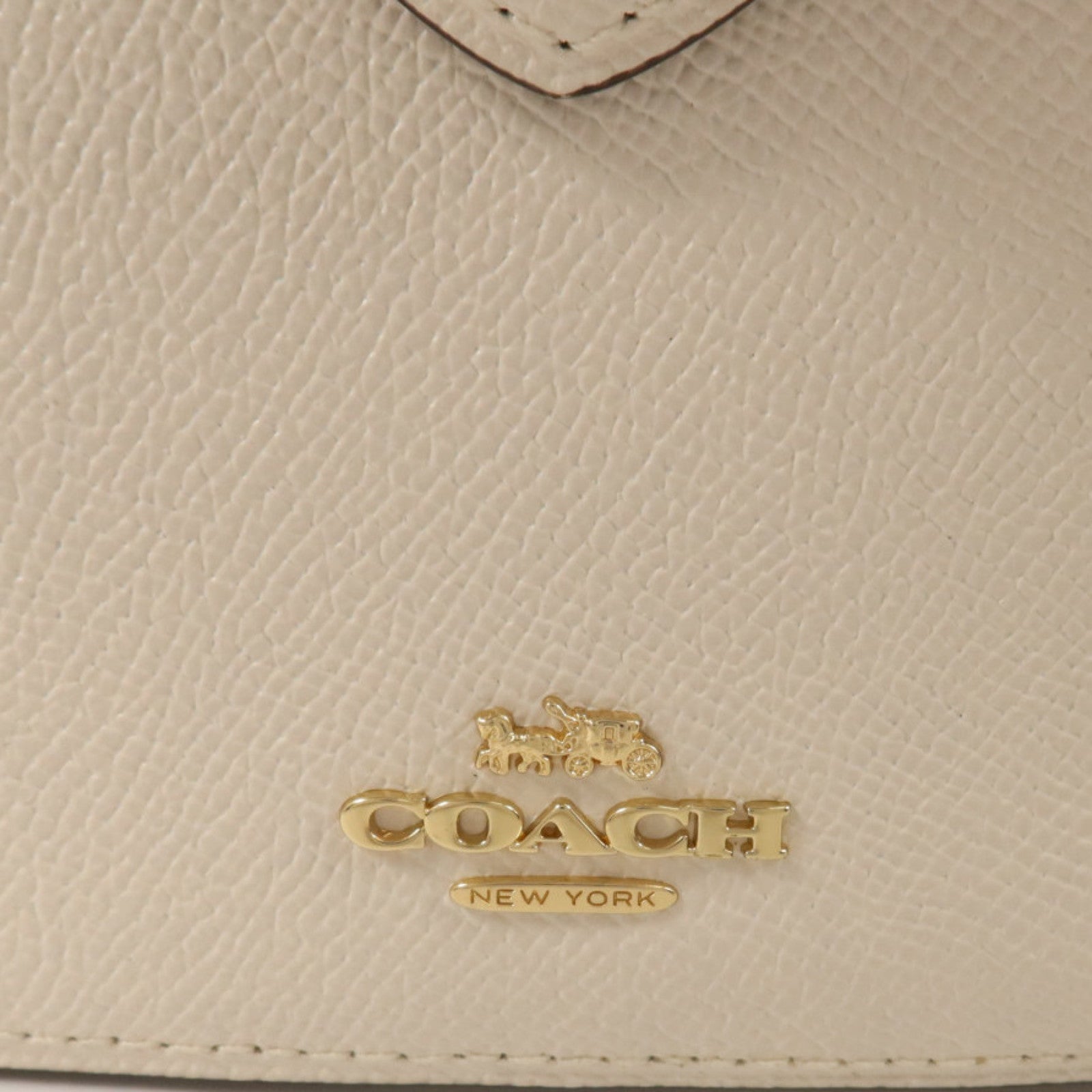 COACH 牛皮皮革2Way Shoulder Bag金扣手挽肩背兩用袋