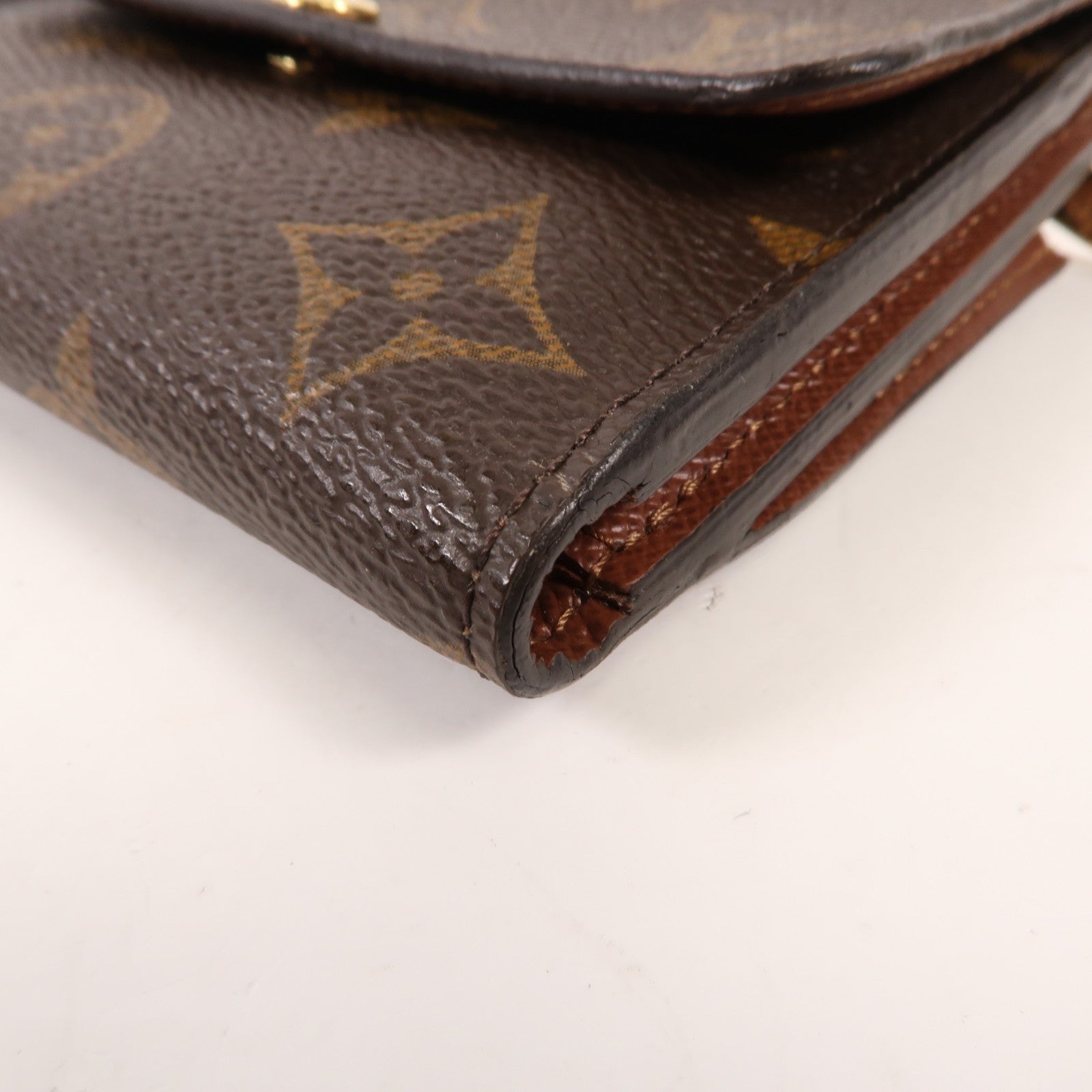 LOUIS VUITTON Monogram Anais金扣錢包