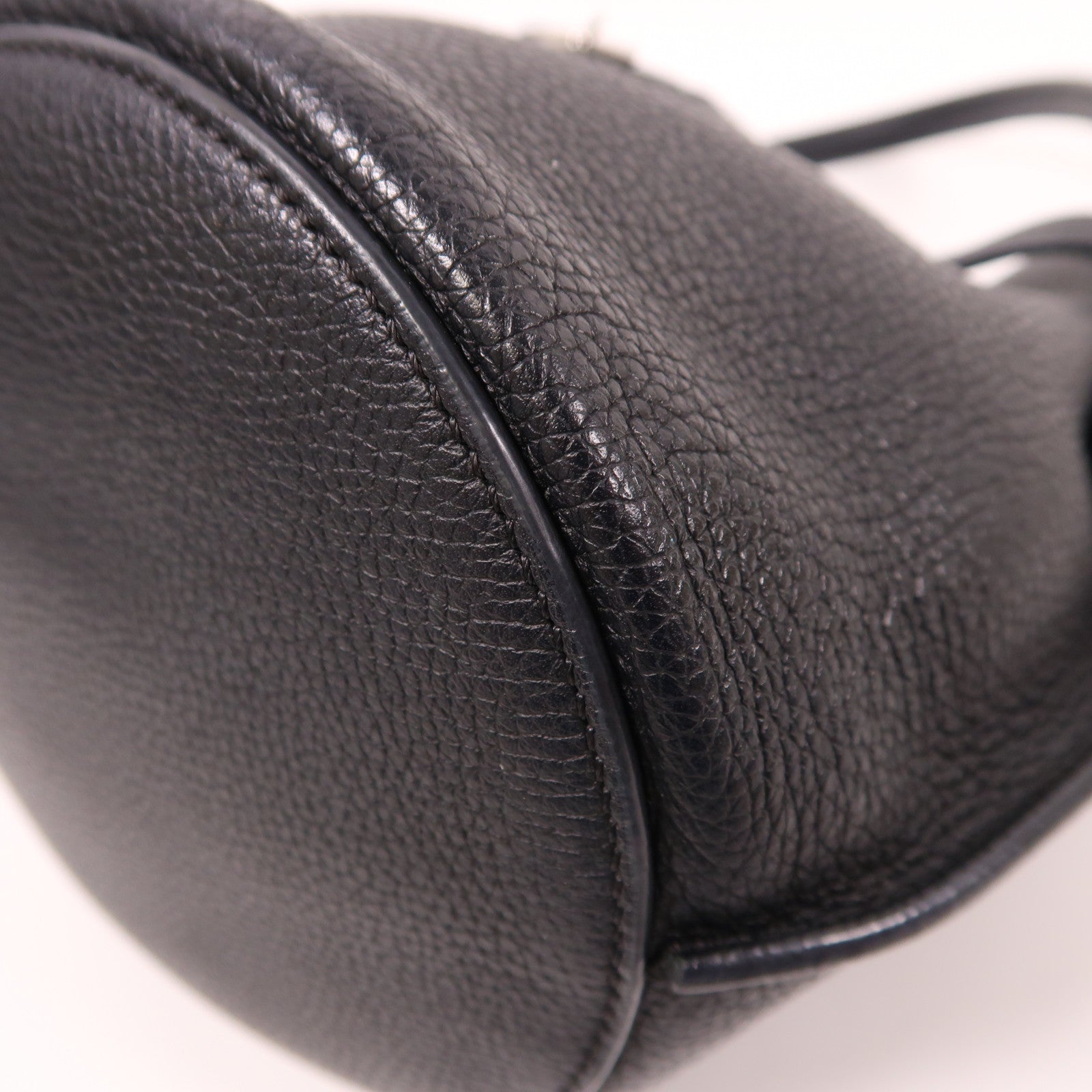 CELINE 牛皮皮革Bucket Bag金扣手挽肩背兩用袋