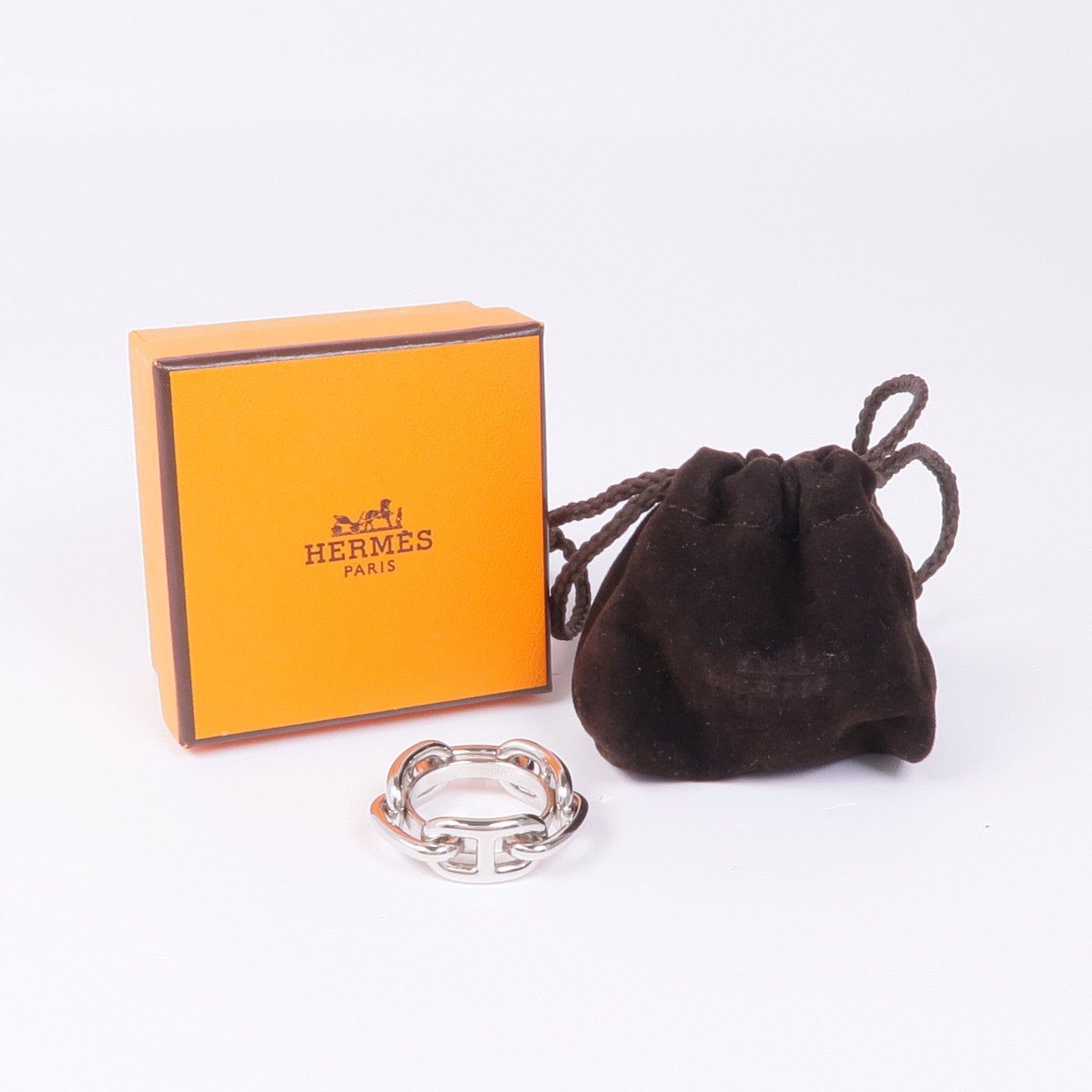 HERMES 金屬Regate Scarf Ring絲巾扣