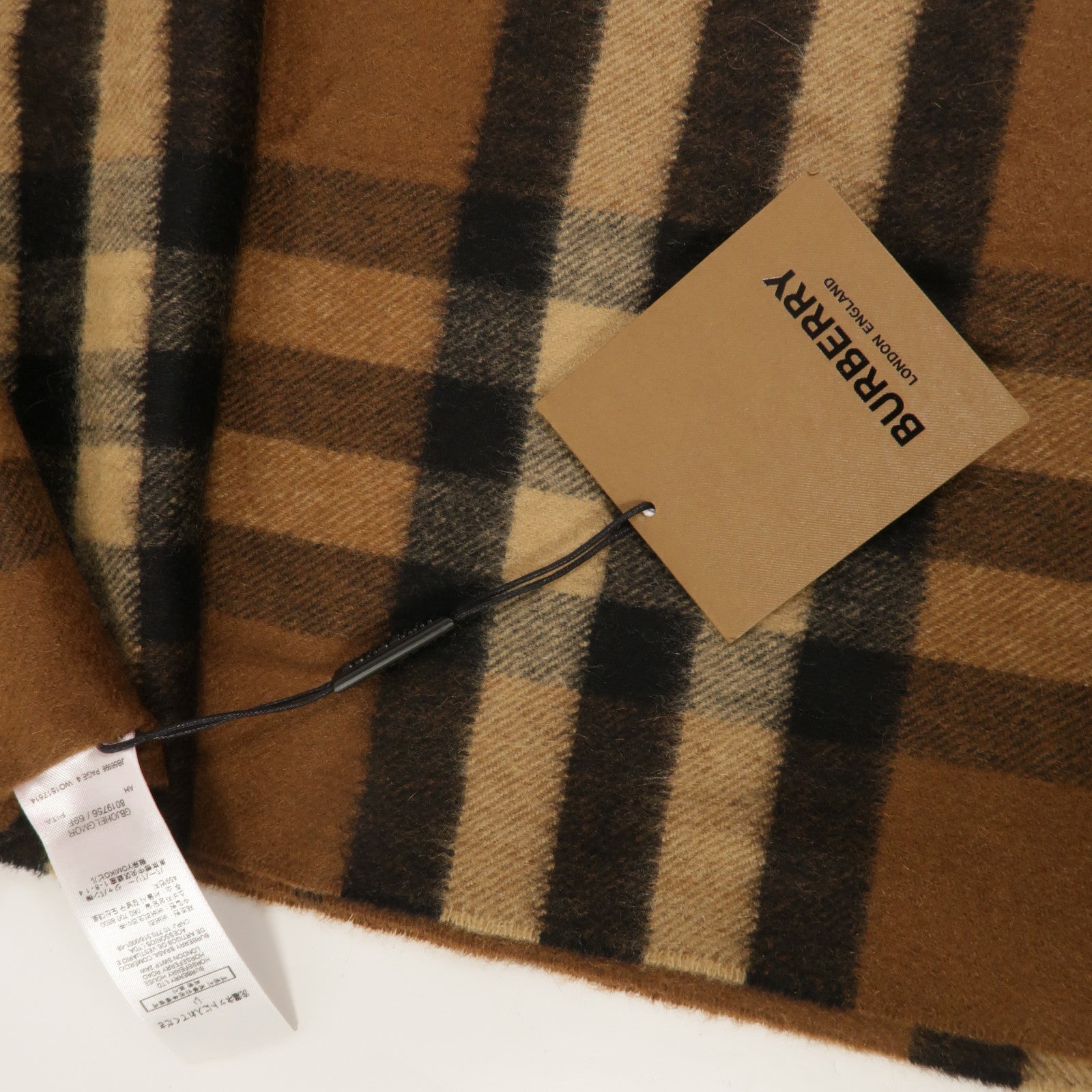 BURBERRY 羊絨Scarf 168x30cm圍巾
