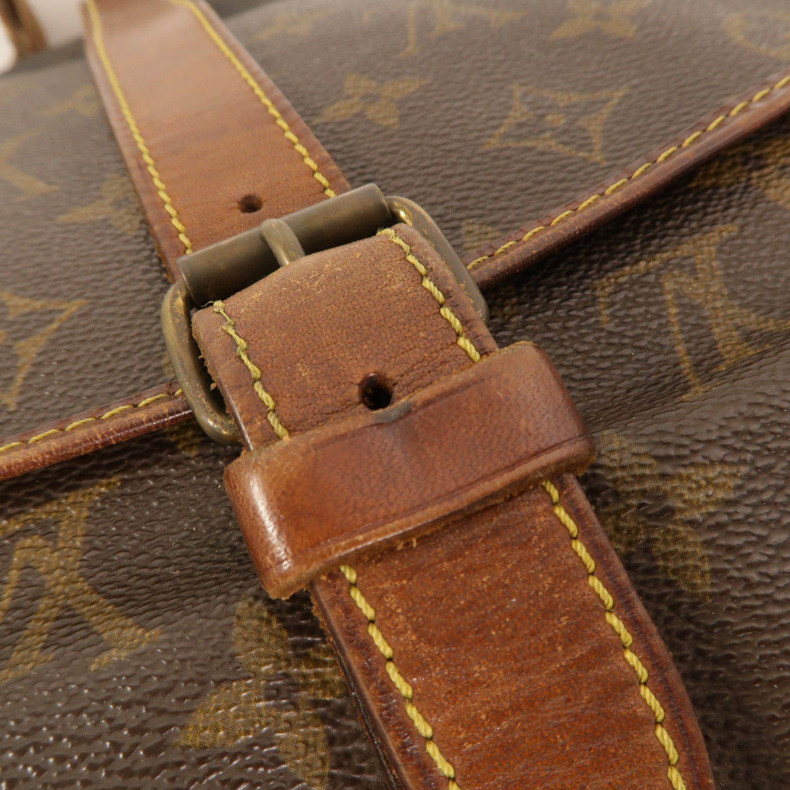 LOUIS VUITTON Monogram Saumur 35肩背袋