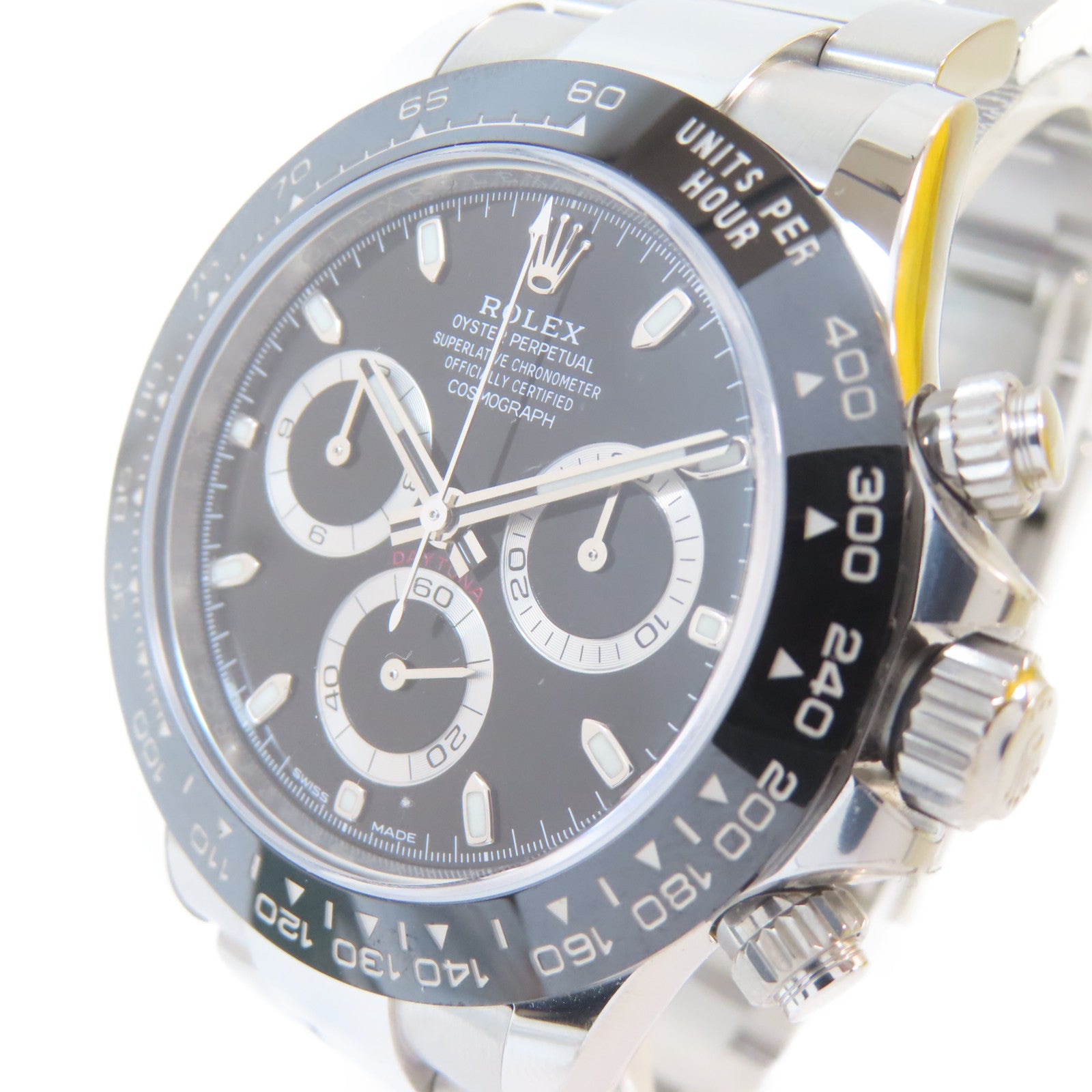 ROLEX Daytona不鏽鋼手錶自動機芯黑色