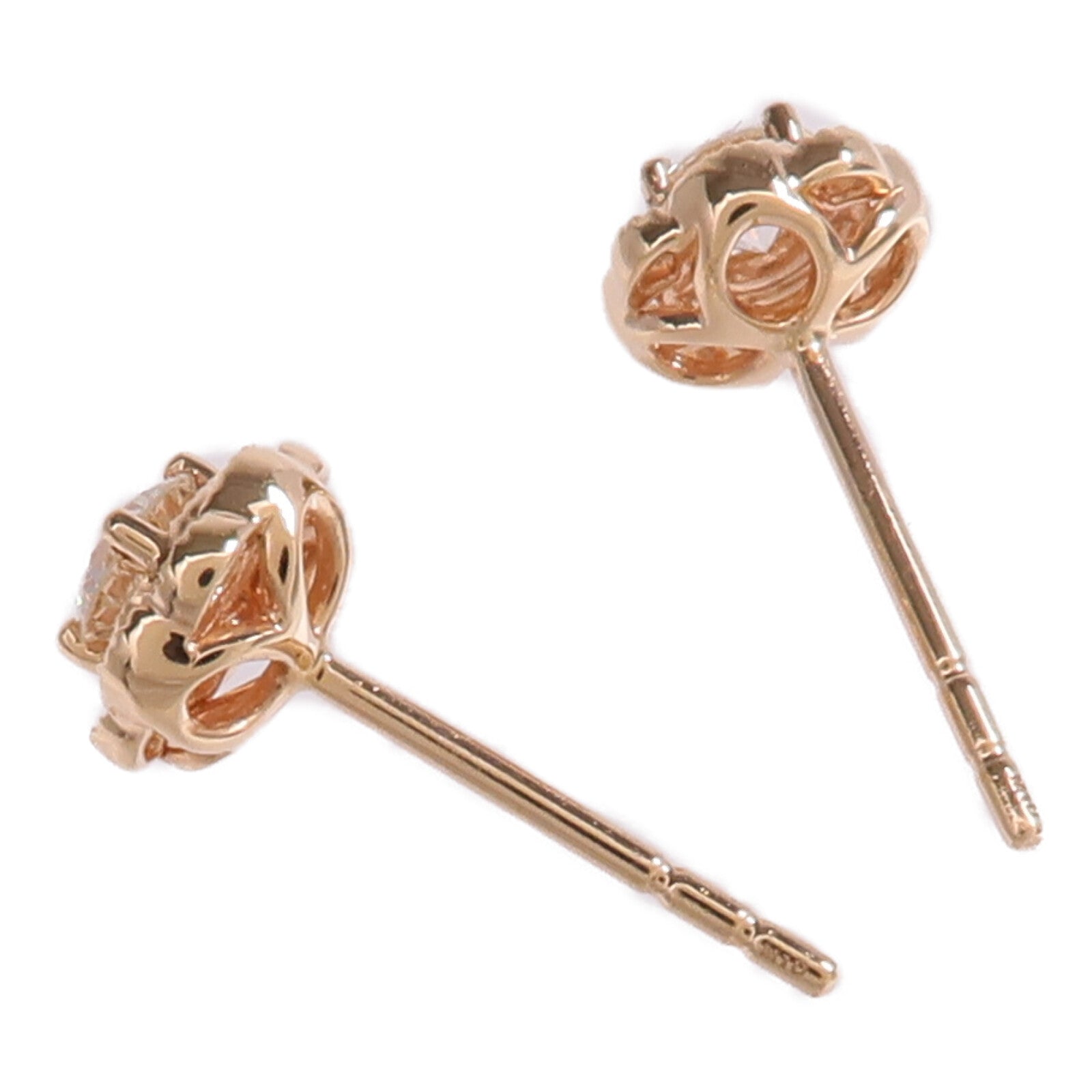 JEWELRY 18K玫瑰金Diamond Earrings鑽石耳環