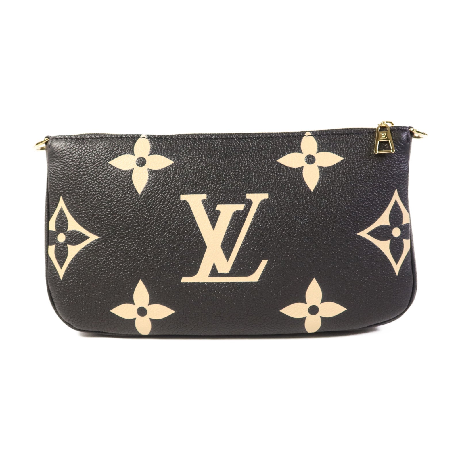 LOUIS VUITTON Monogram Empriente Multi Pochette Accessoires金扣手挽肩背兩用袋