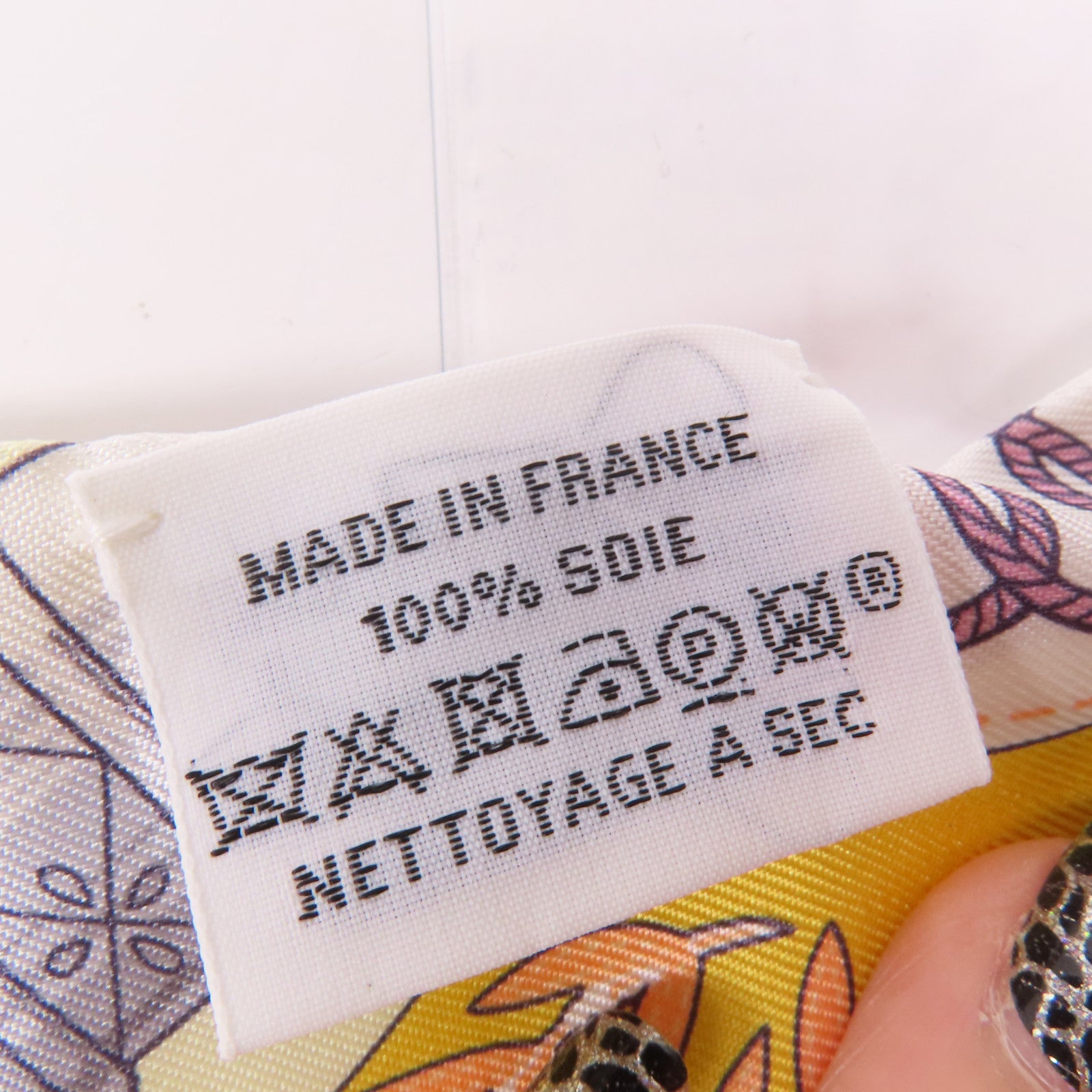 HERMES 絲質Twilly絲巾