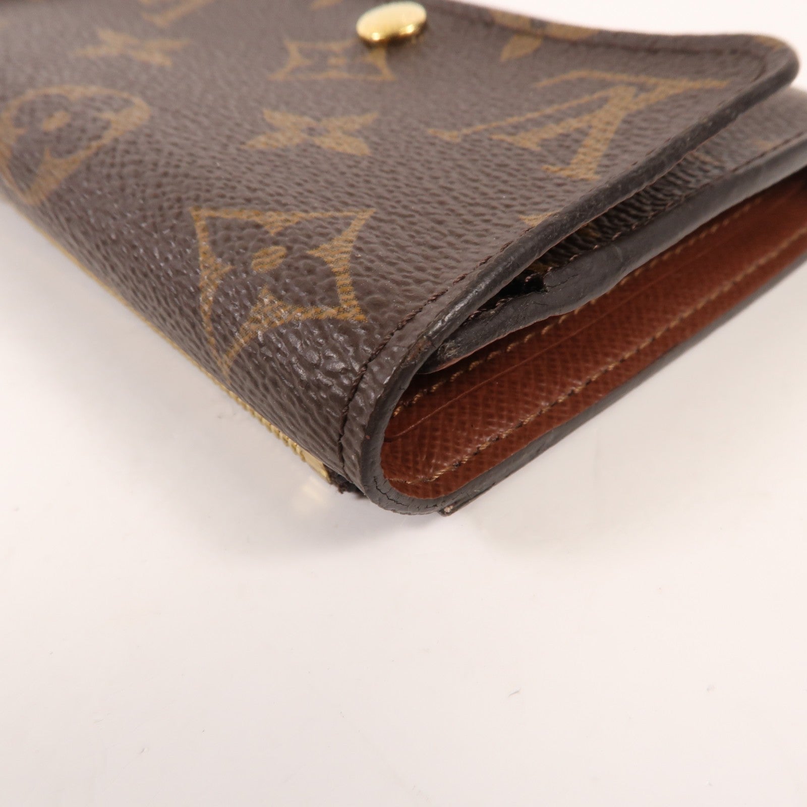 LOUIS VUITTON Monogram Anais金扣錢包