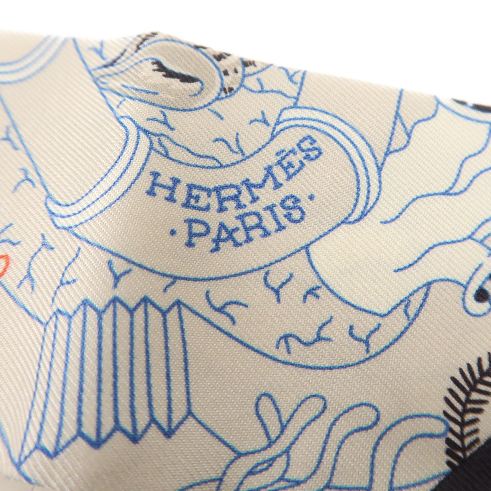 HERMES 絲質Twilly絲巾