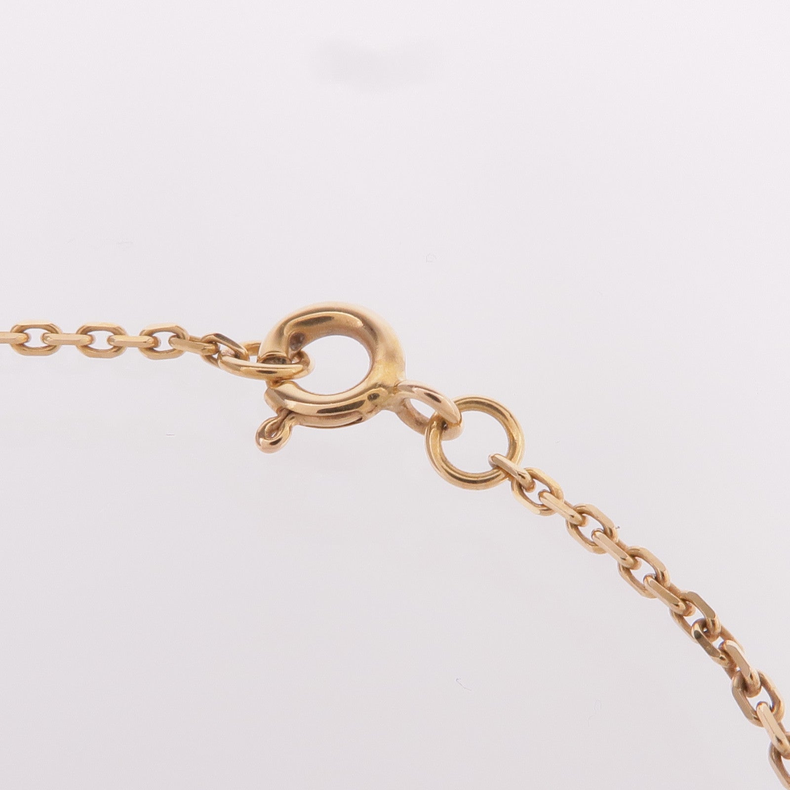 LOUIS VUITTON 18K玫瑰金Colour Blossom BB Star珍珠母貝/鑽石手鏈