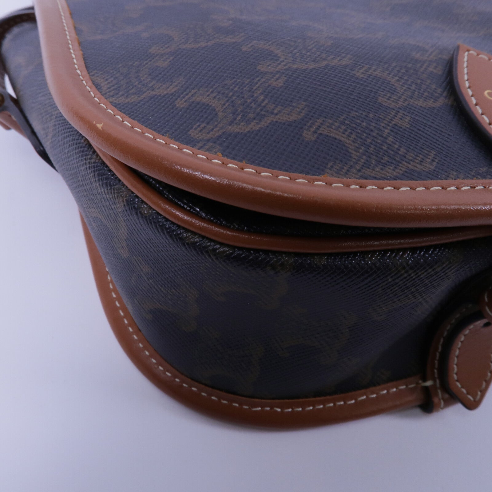 CELINE 塗層帆布Folco Medium肩背袋