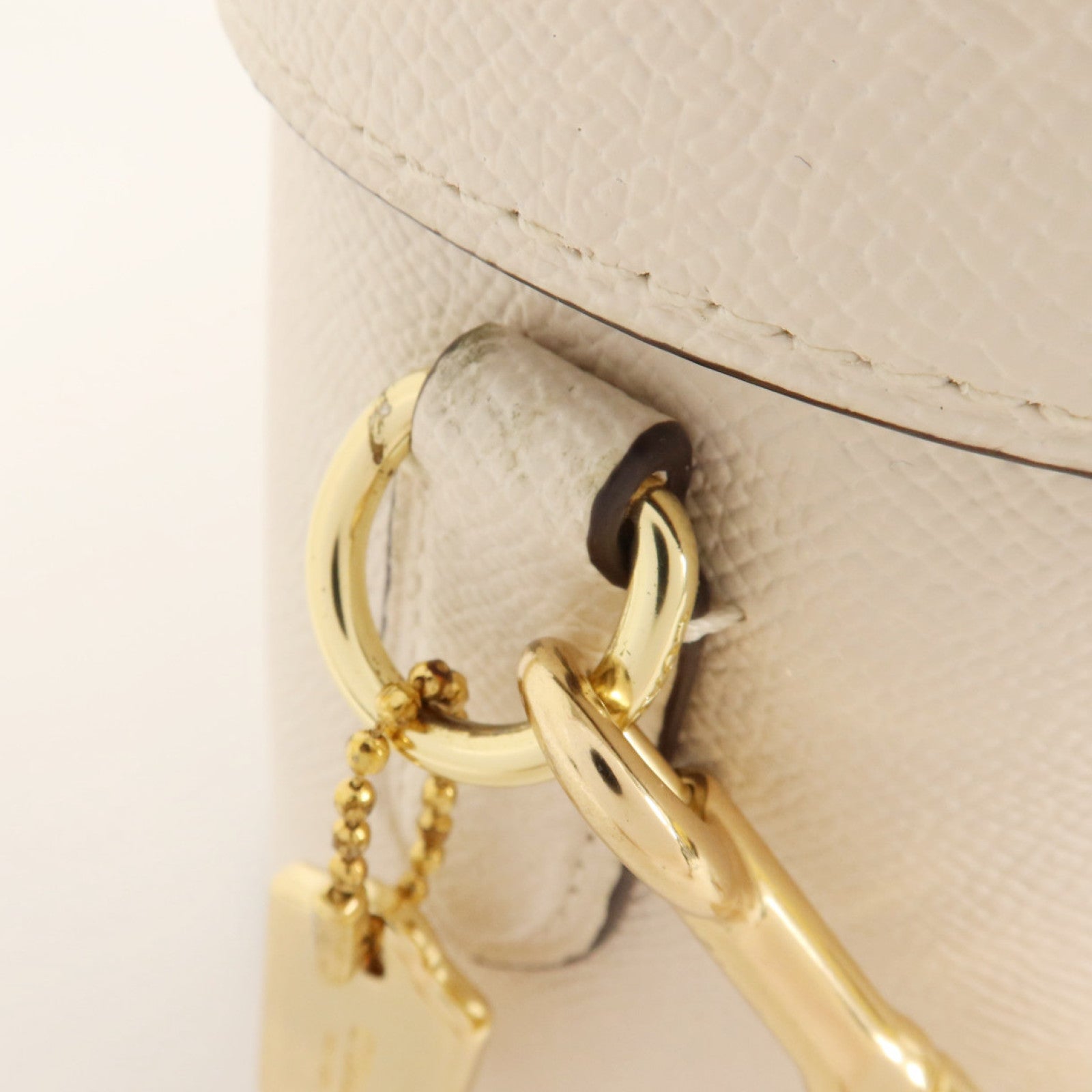 COACH 牛皮皮革2Way Shoulder Bag金扣手挽肩背兩用袋