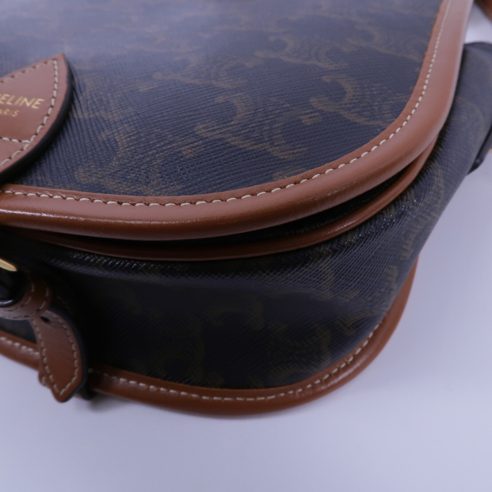 CELINE 塗層帆布Folco Medium肩背袋