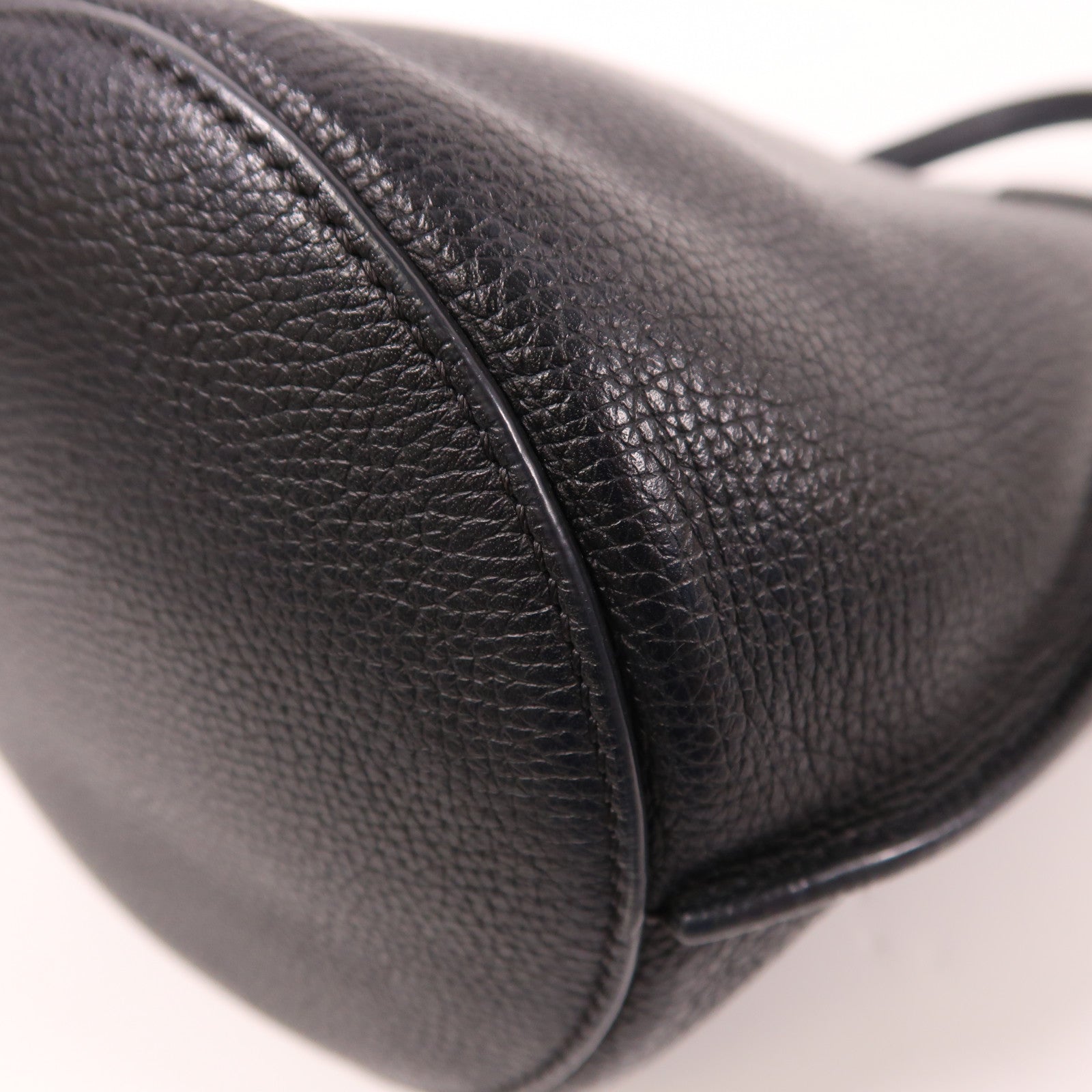 CELINE 牛皮皮革Bucket Bag金扣手挽肩背兩用袋