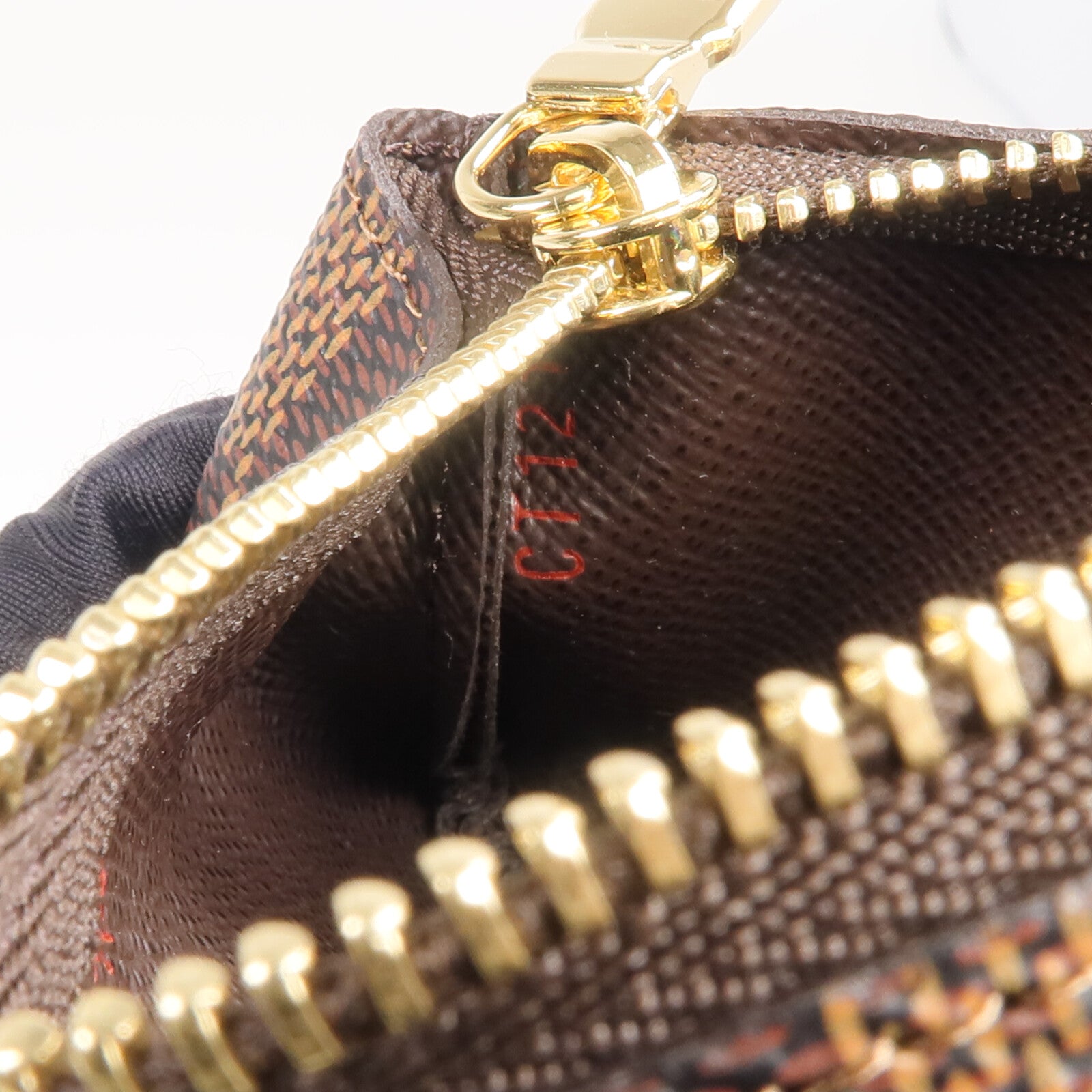 LOUIS VUITTON Damier Pochette Cles金扣鎖匙包