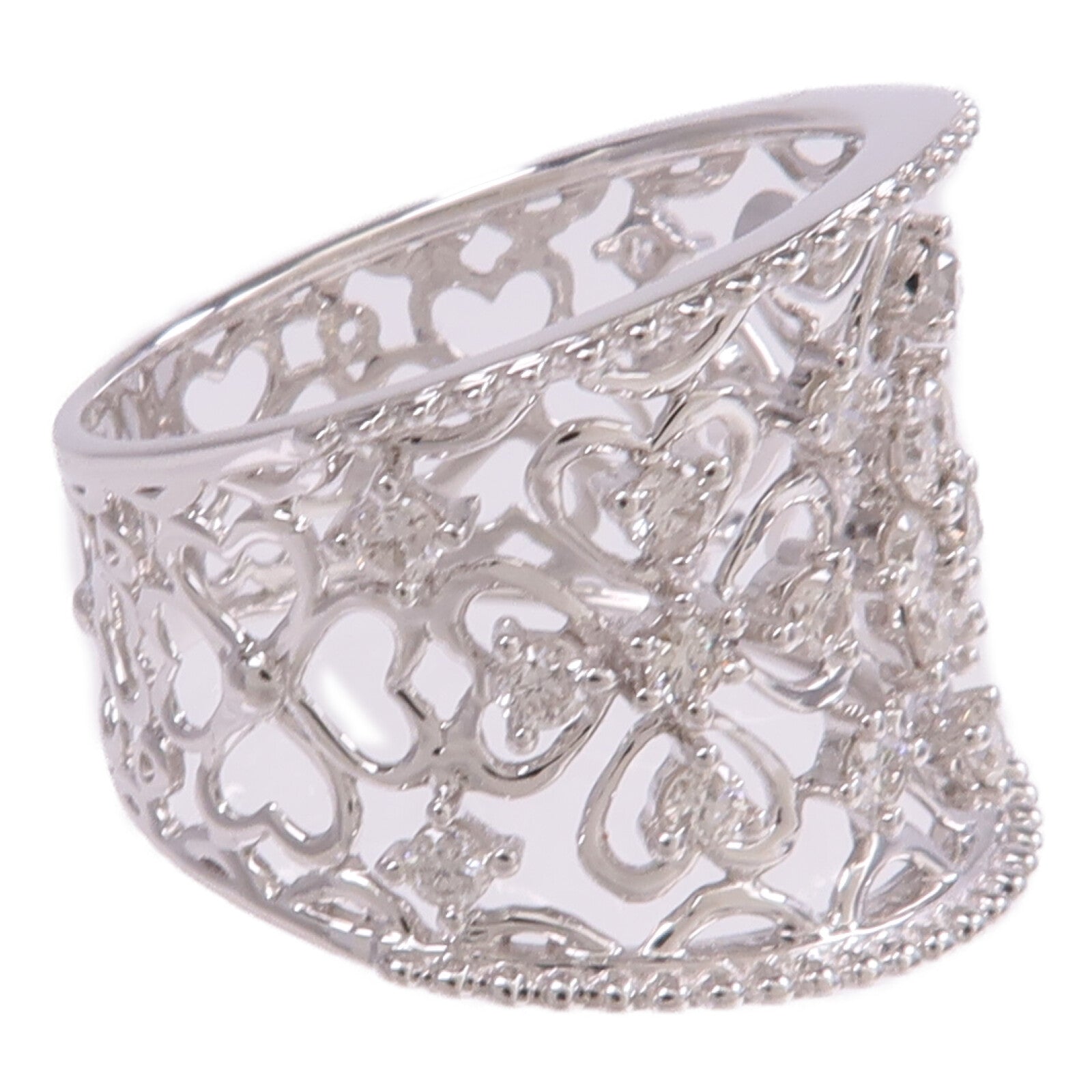 JEWELRY 18K白金Diamond Ring鑽石戒指US#6.25