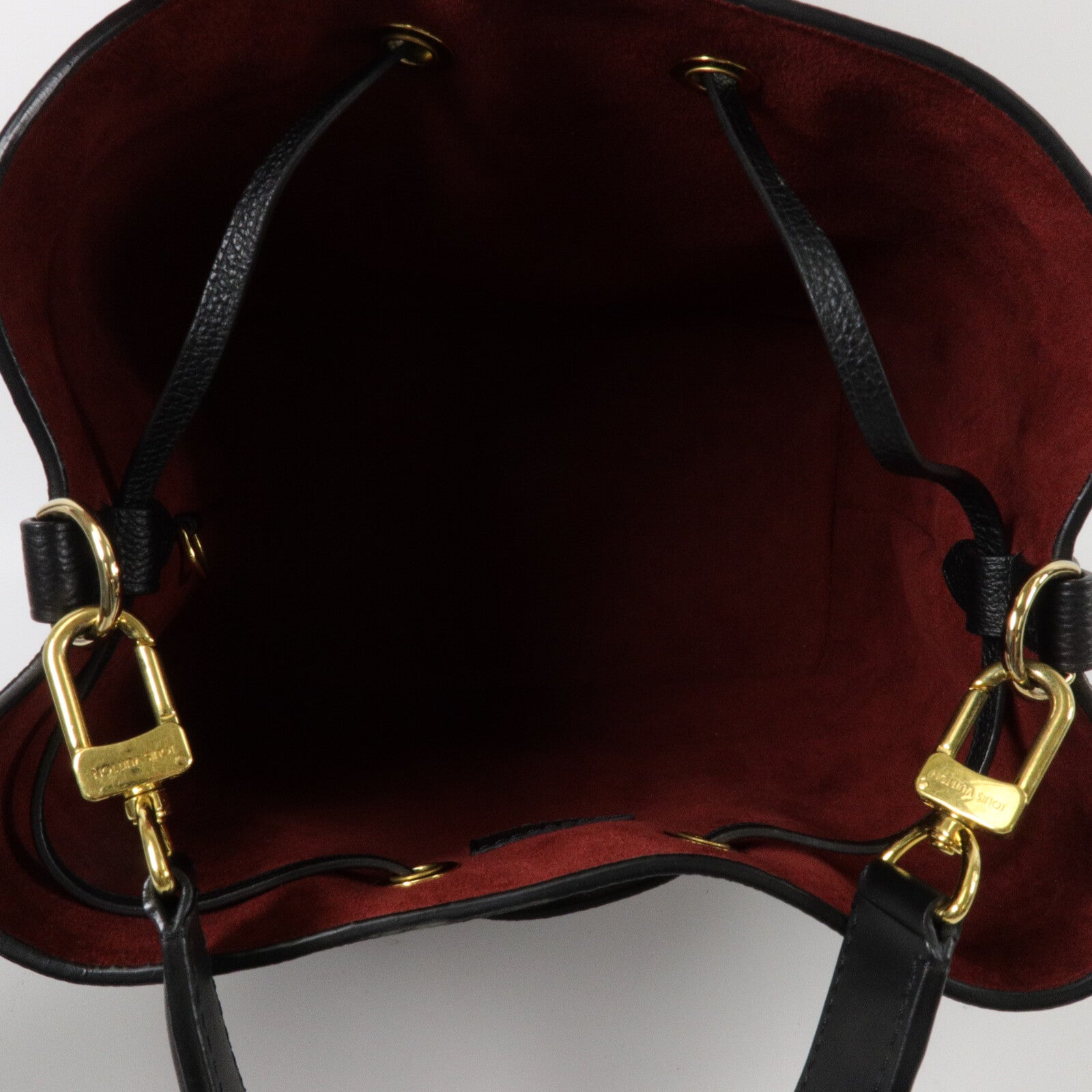 LOUIS VUITTON Monogram Empreinte Bicolor Neo Noe MM手挽肩背兩用袋