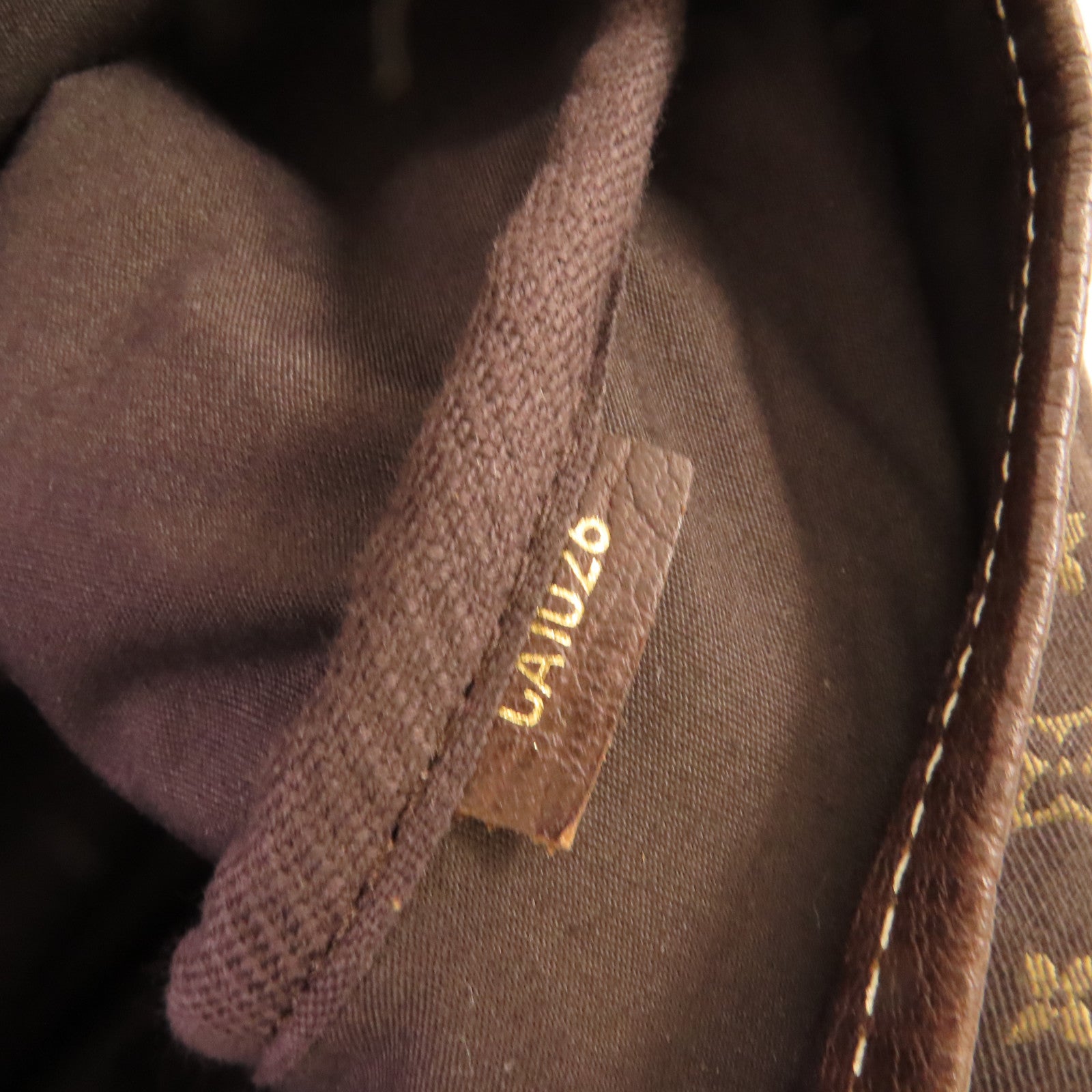 LOUIS VUITTON 【激減優惠】Monogram Mini Lin Saumur XL Shoulder Bag金扣肩背袋啡色