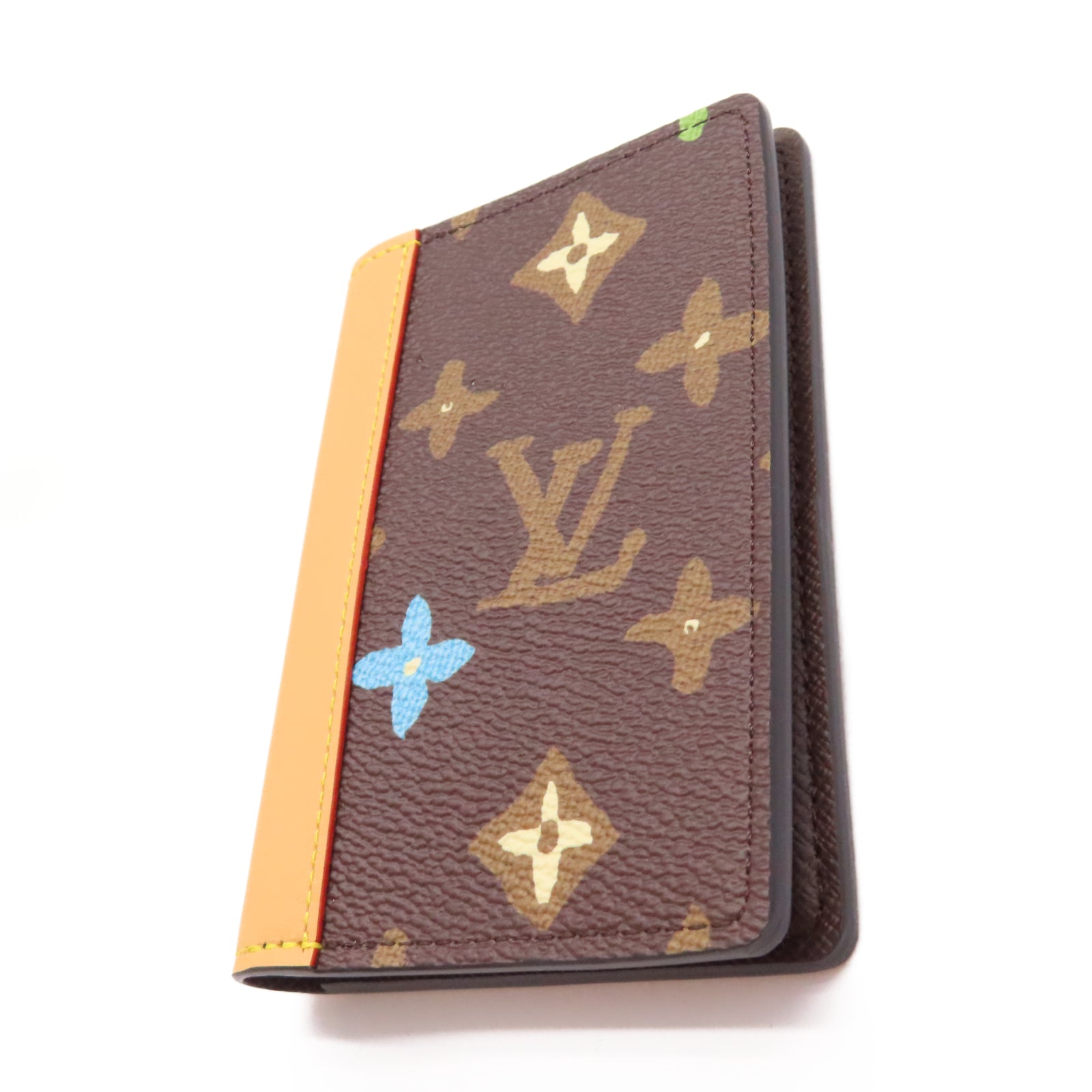 LOUIS VUITTON Monogram Pocket Organizer卡片套啡色