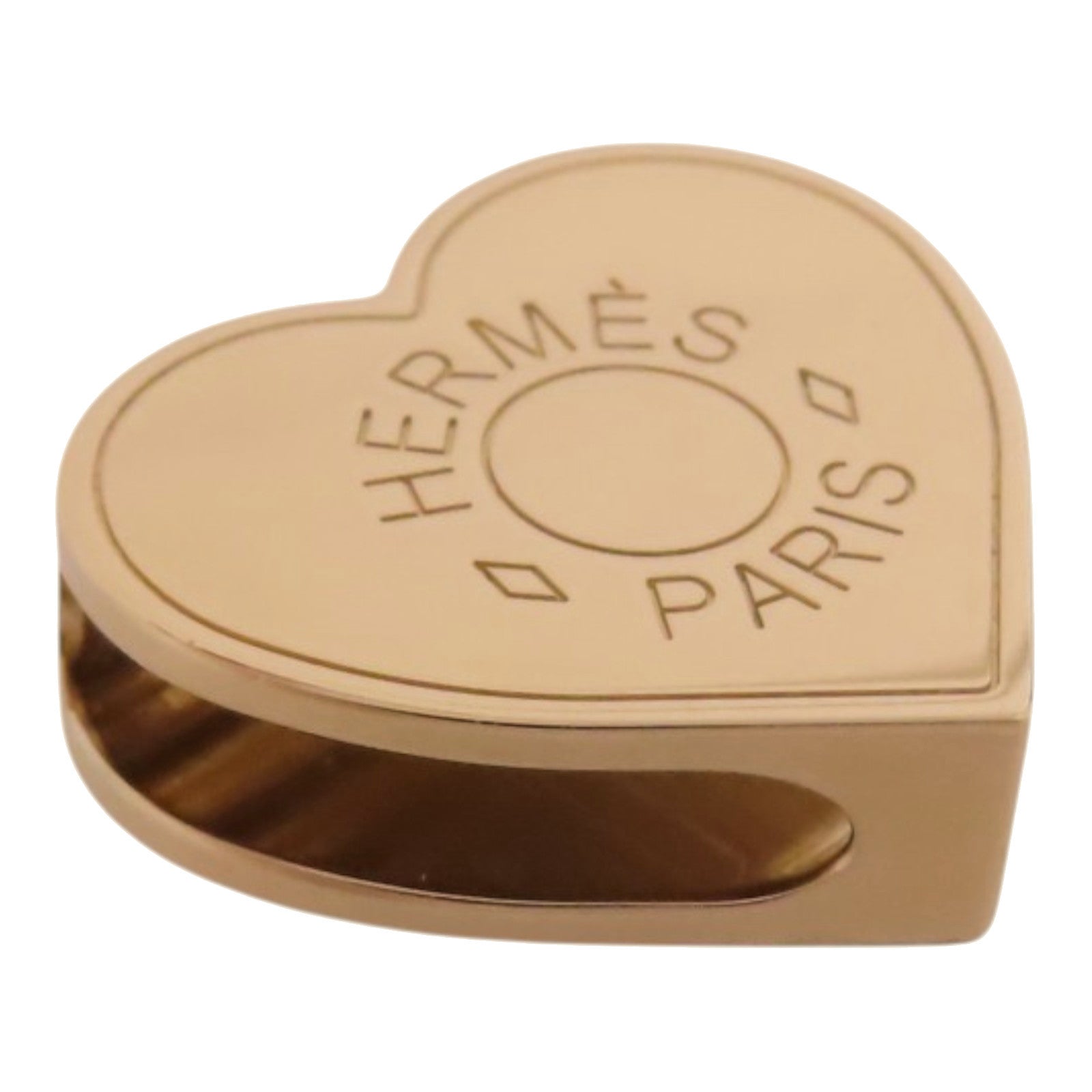 HERMES 金屬Mini Coeur twilly Ring絲巾扣