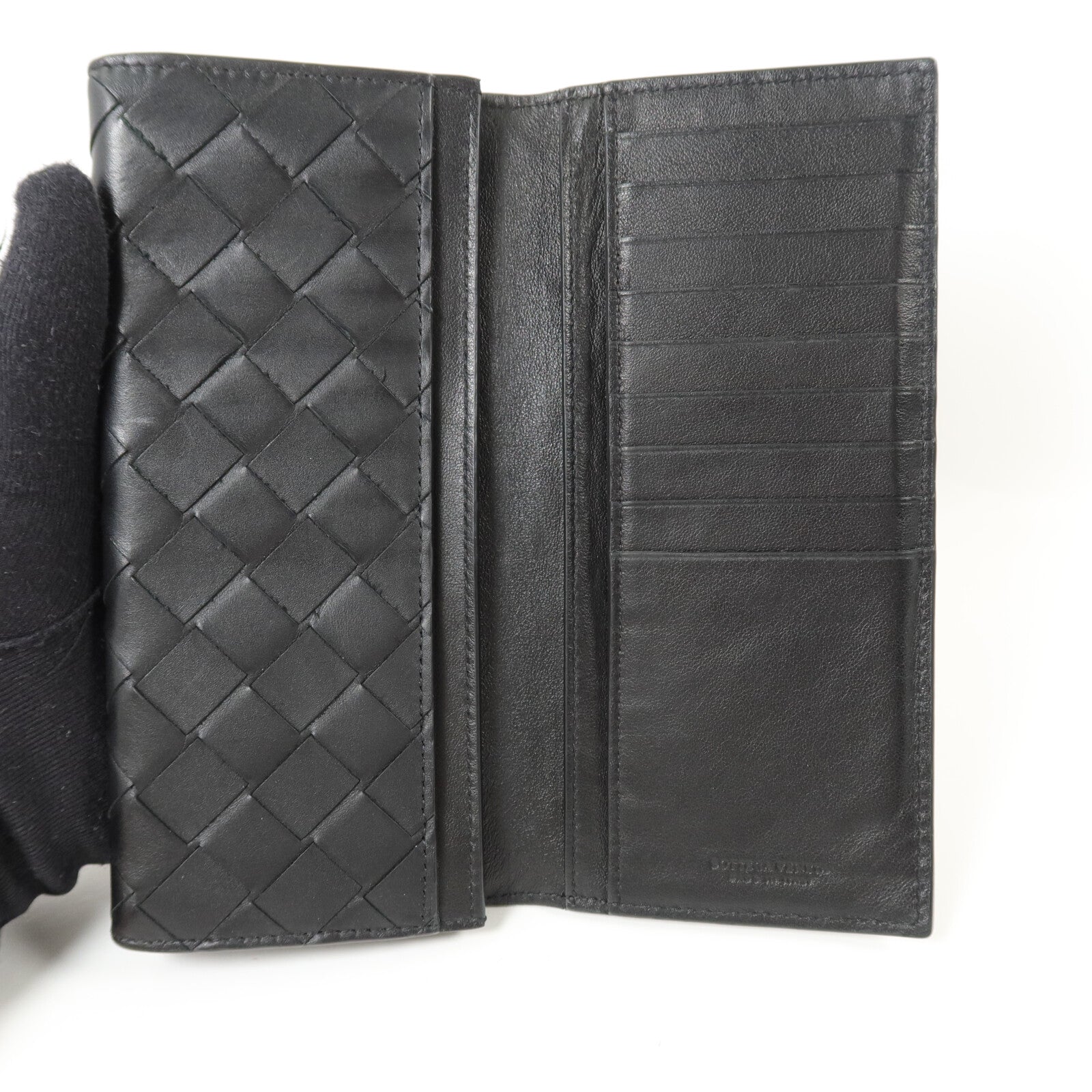BOTTEGA VENETA 羊皮皮革Long wallet長錢包
