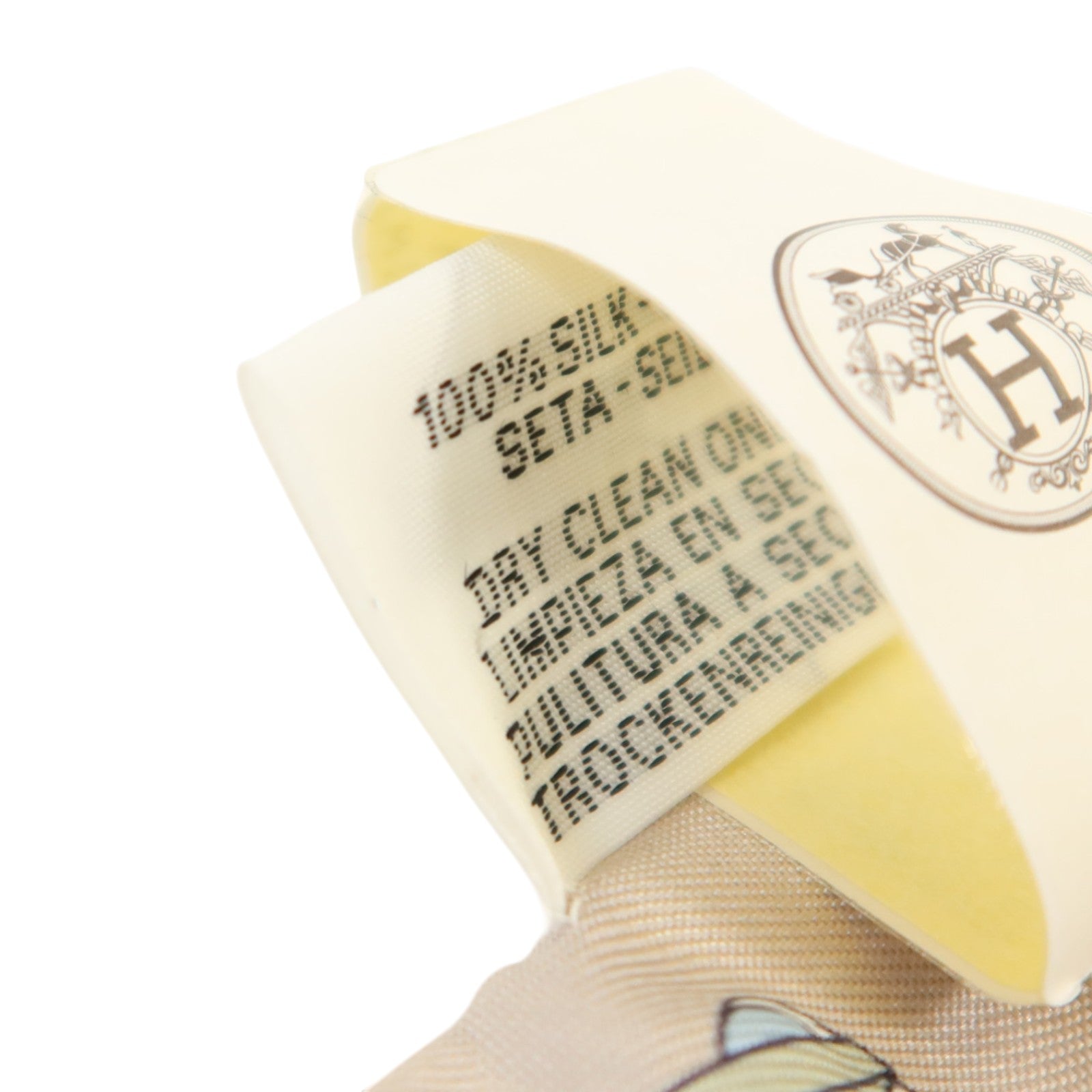HERMES 絲質Twilly絲巾