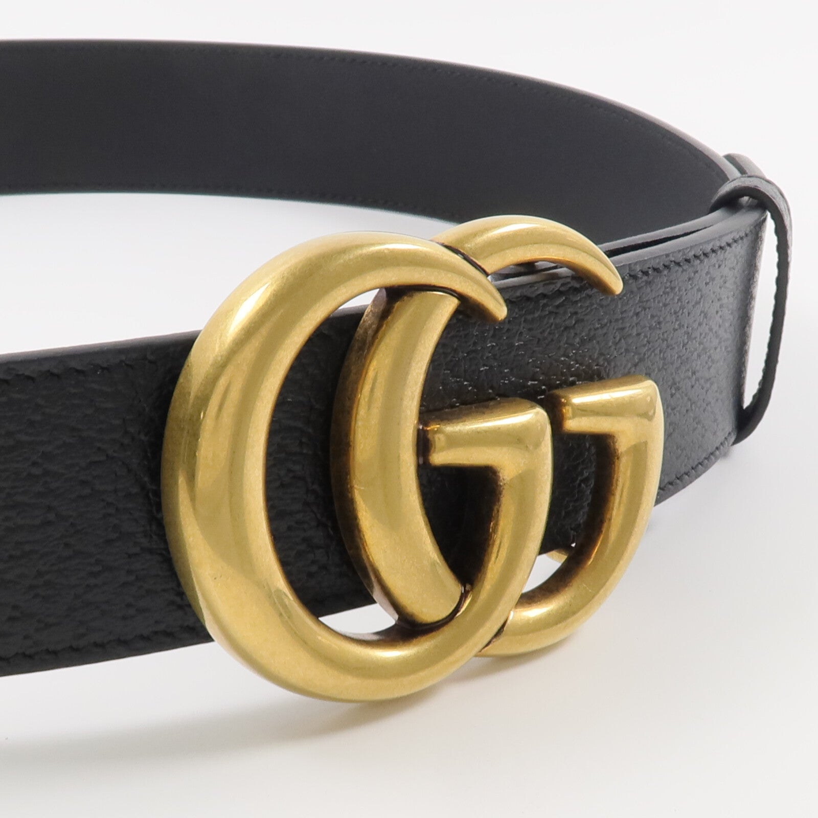 GUCCI 牛皮皮革GG Marmont Belt皮帶