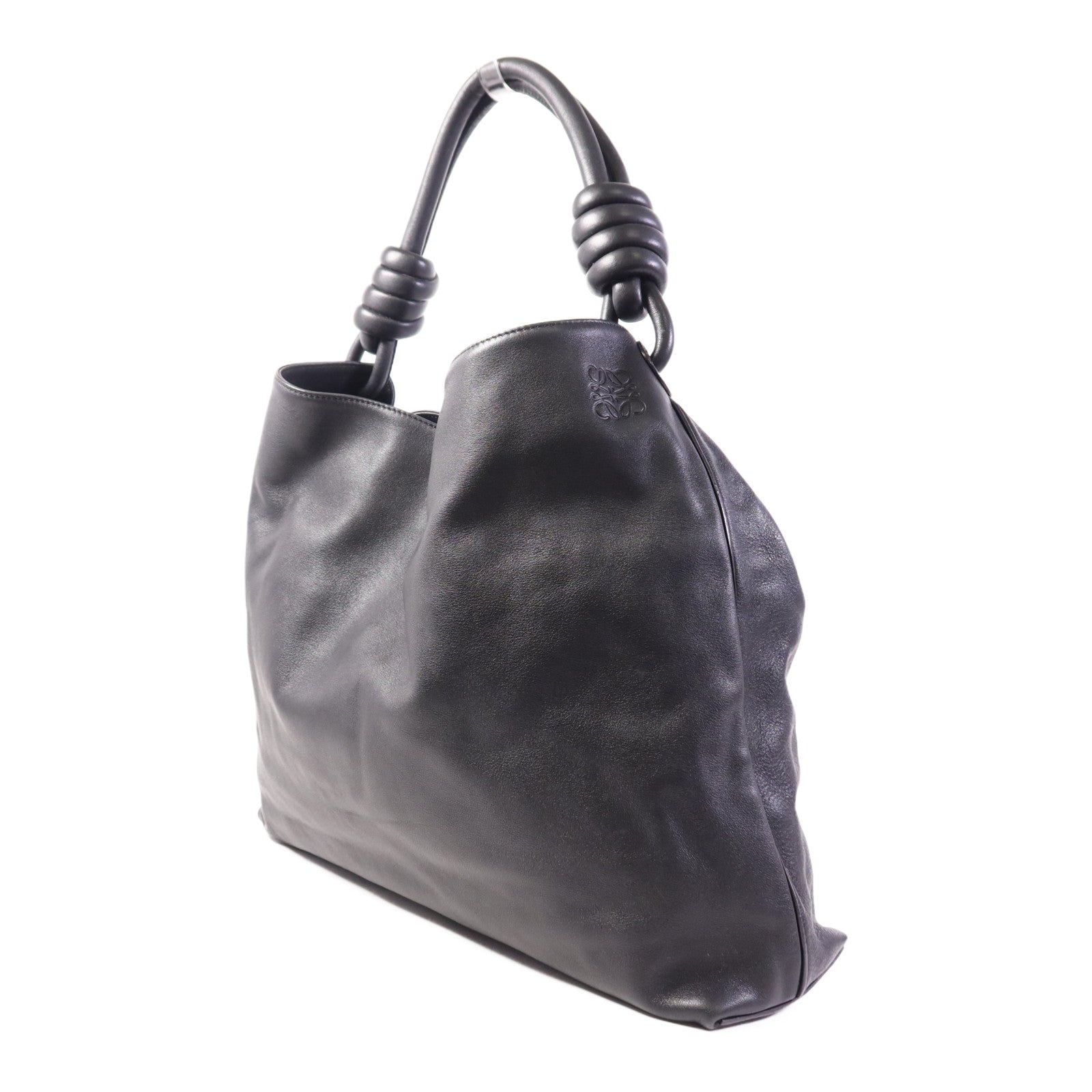 LOEWE 牛皮皮革Flamenco Hobo肩背袋