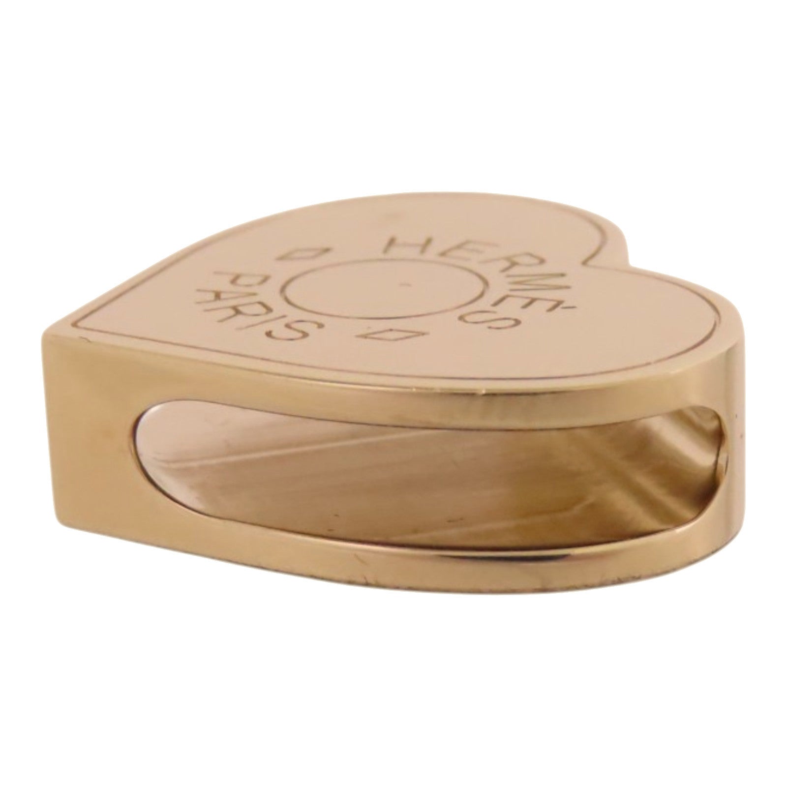 HERMES 金屬Mini Coeur twilly Ring絲巾扣