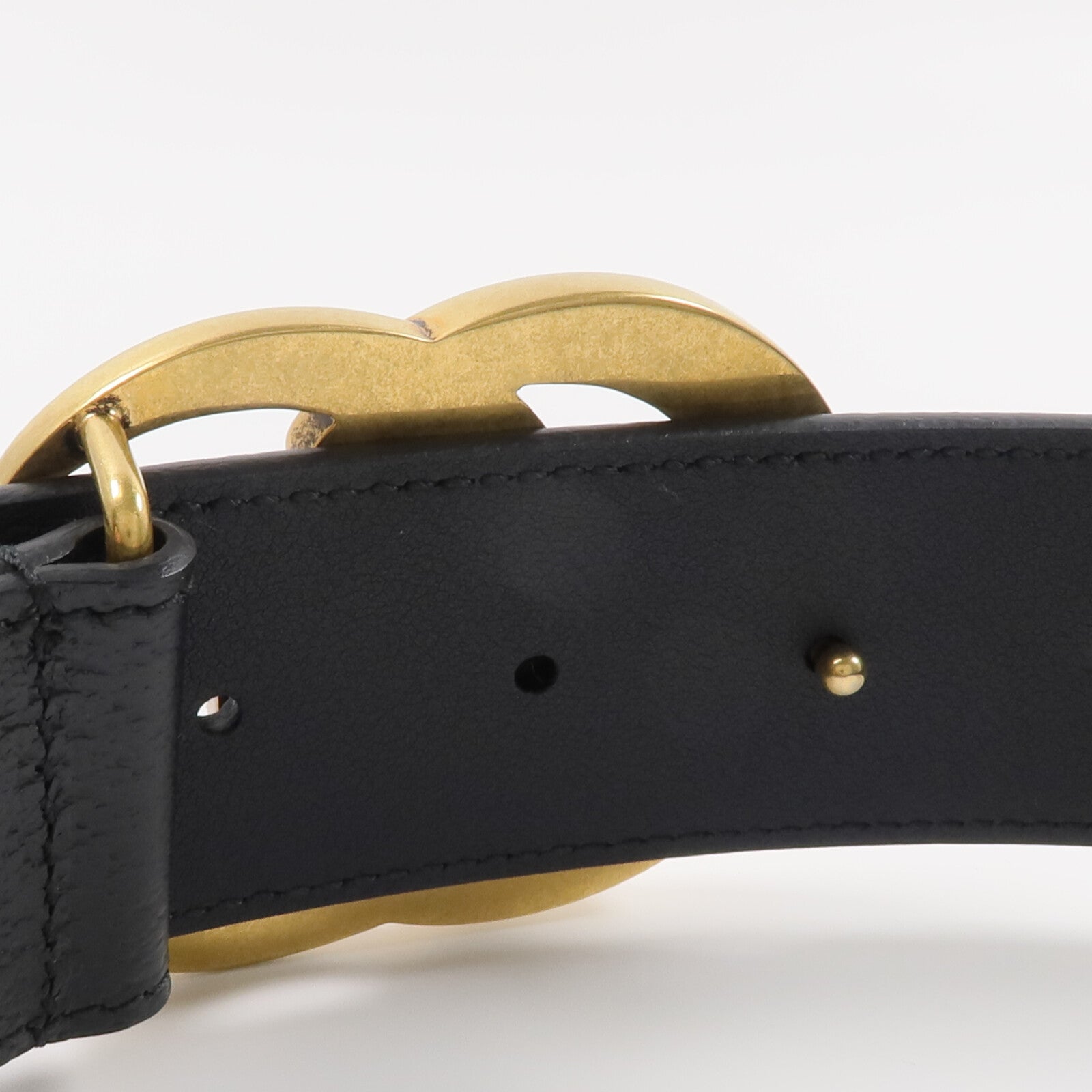 GUCCI 牛皮皮革GG Marmont Belt皮帶