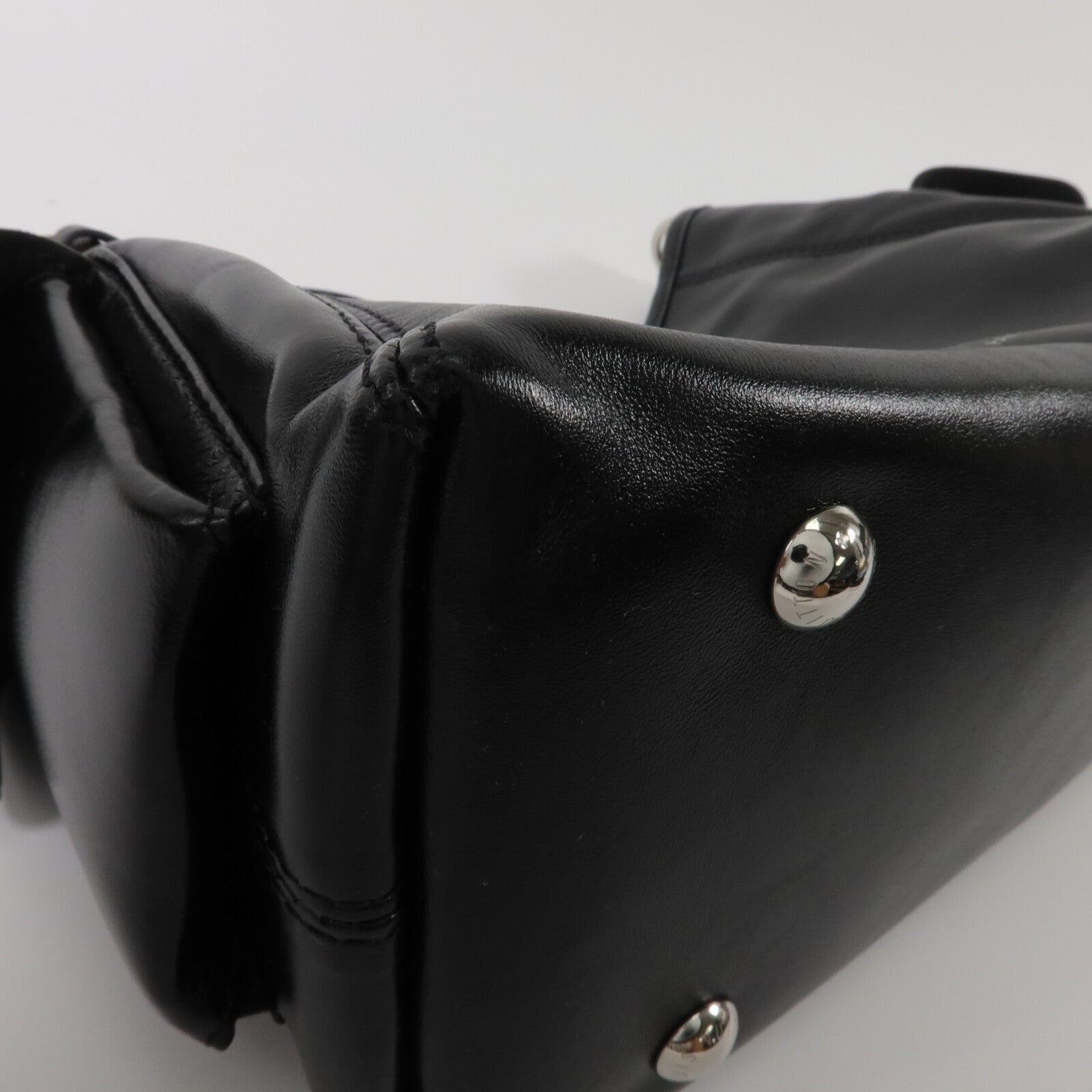 LOUIS VUITTON 羊皮皮革Carry All Vibe PM手挽肩背兩用袋
