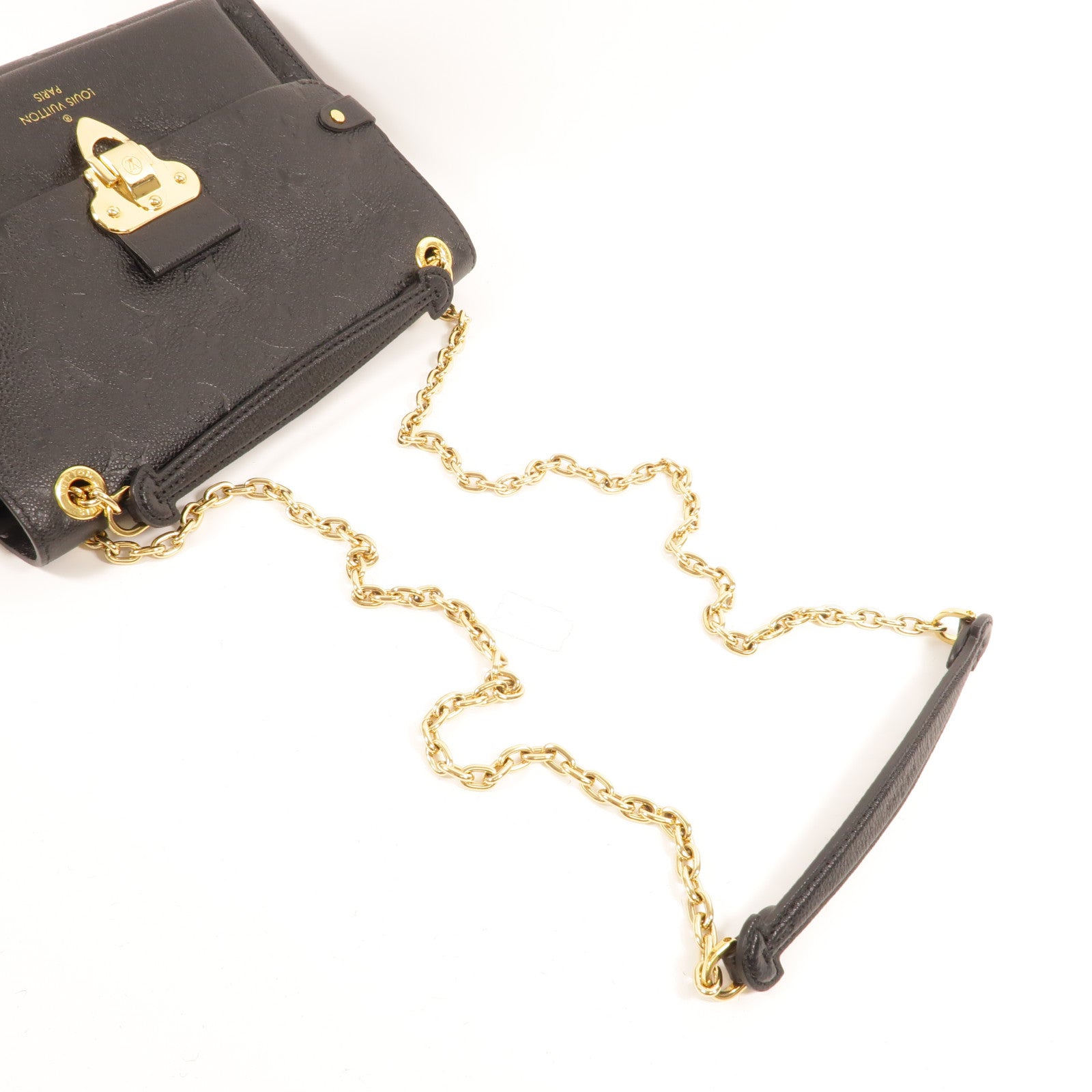 LOUIS VUITTON Monogram Empreinte Vavin PM金扣肩背袋