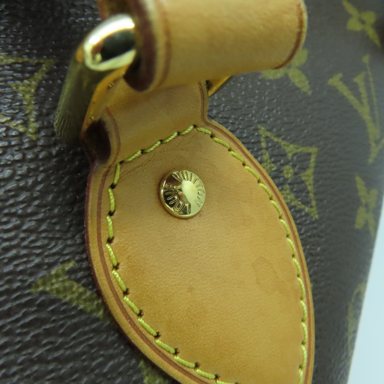 LOUIS VUITTON 【激減優惠】Monogram Palermo PM金扣手挽肩背兩用袋啡色