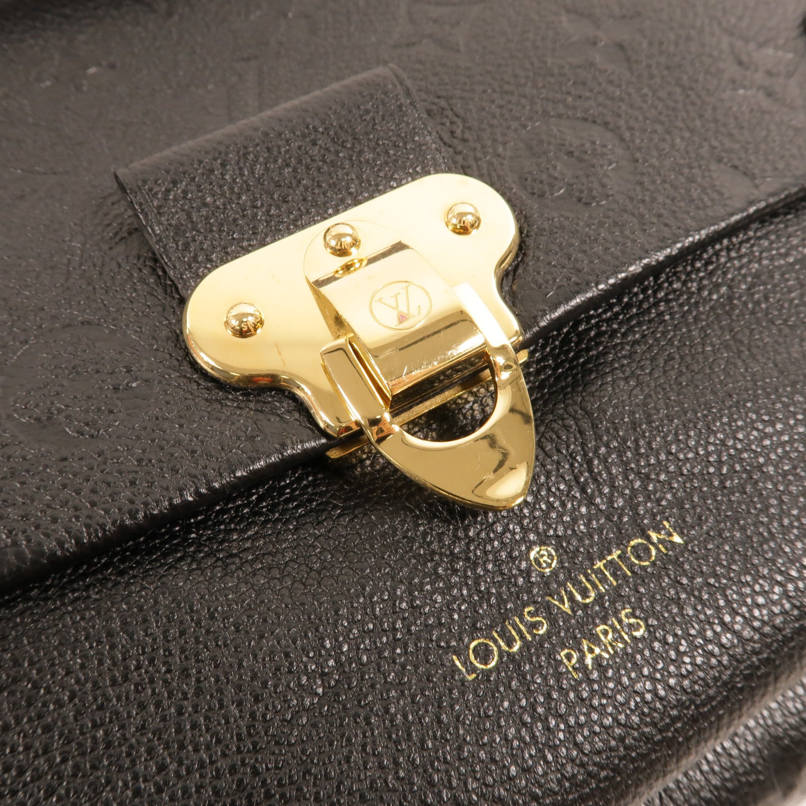LOUIS VUITTON Monogram Empreinte Vavin PM金扣肩背袋