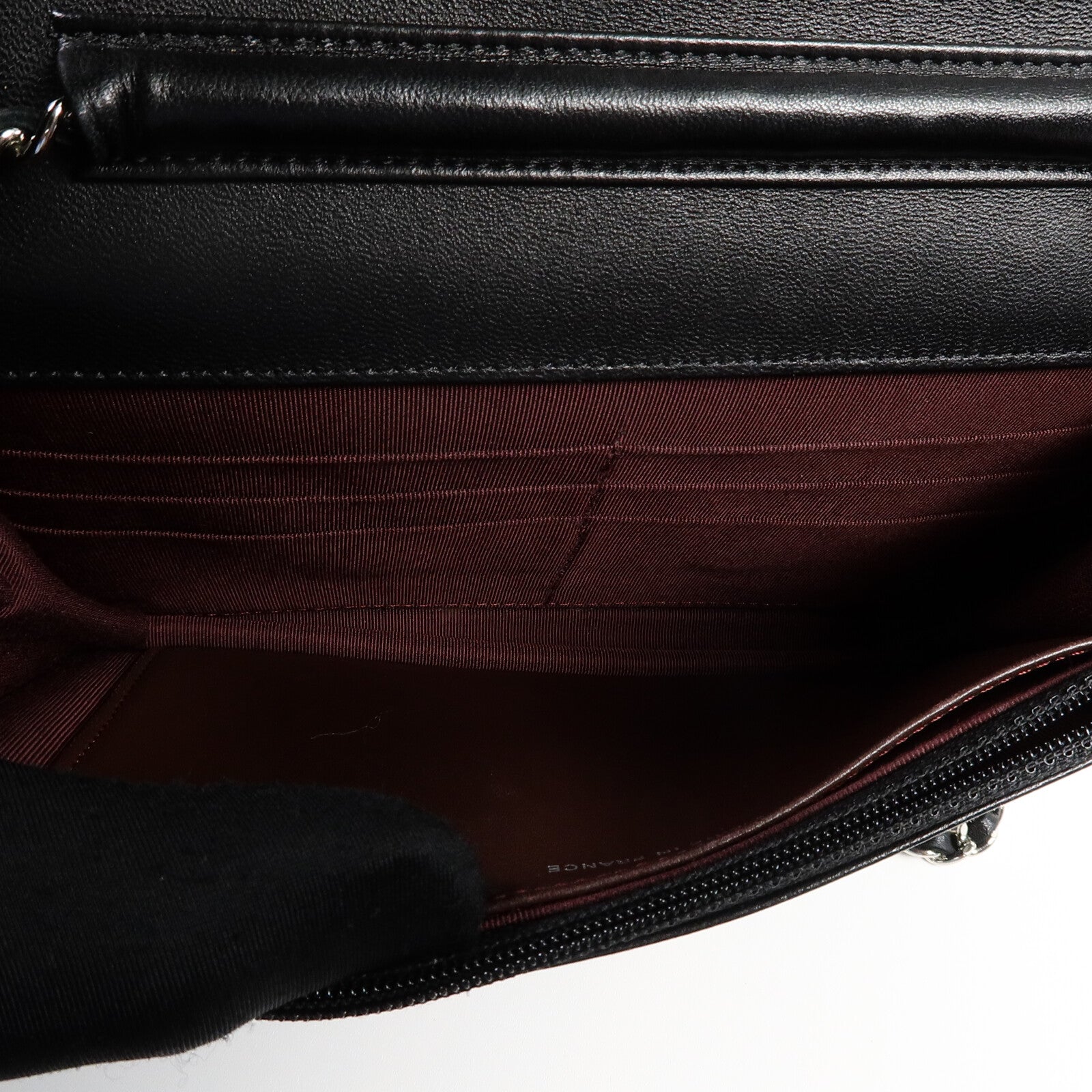 CHANEL 羊皮皮革WOC Wallet On Chain鏈帶肩背袋