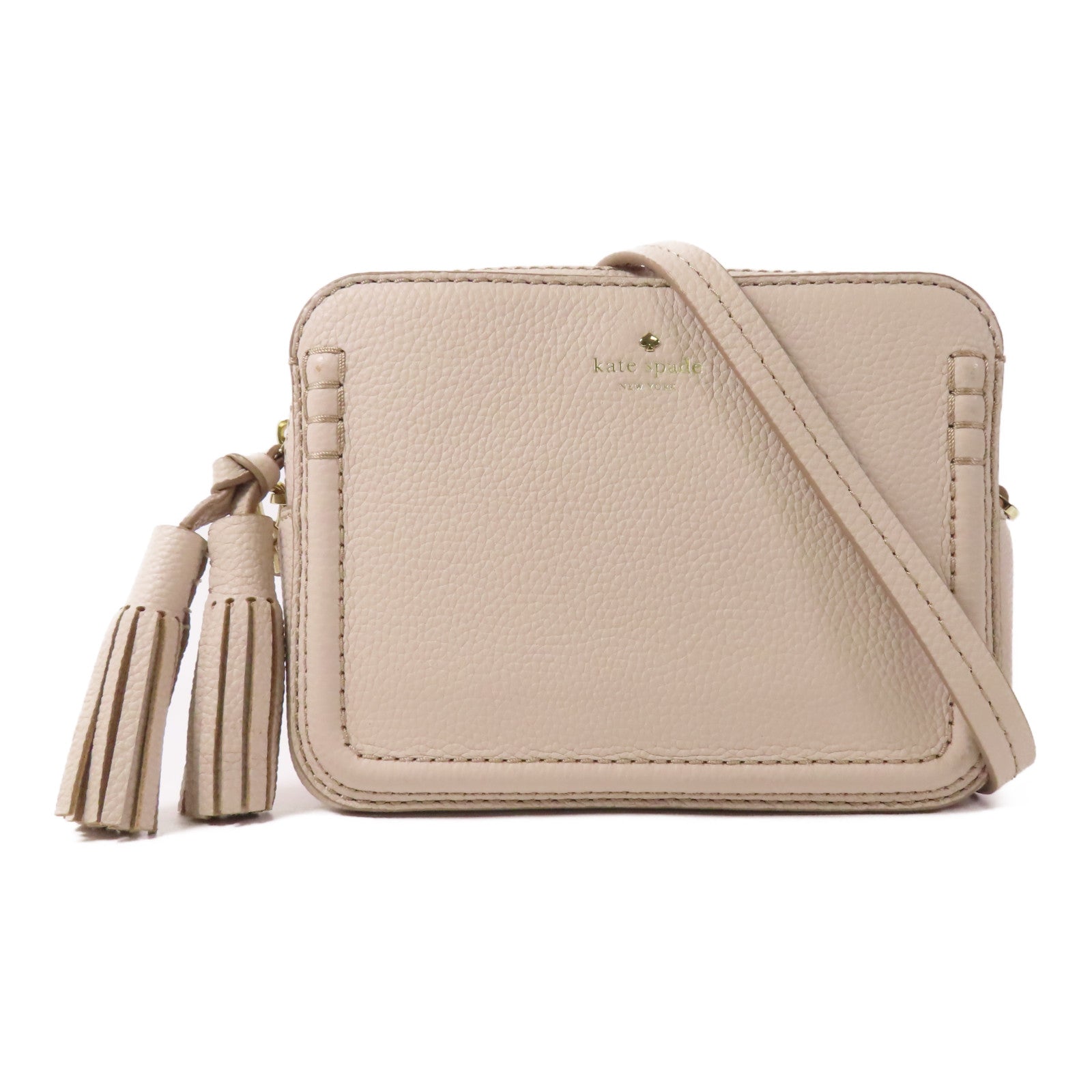 Kate Spade 牛皮皮革Shoulder Bag金扣肩背袋