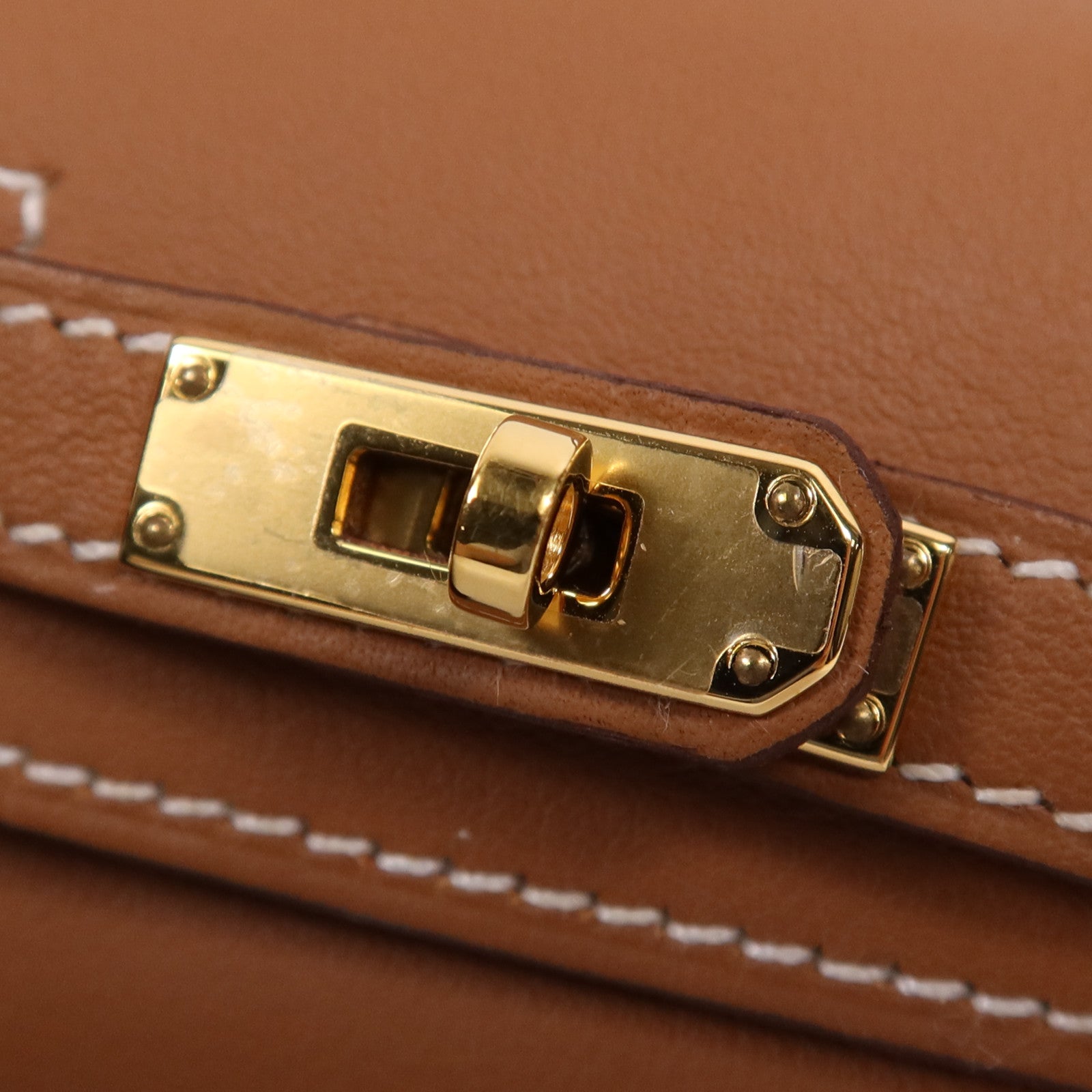 HERMES Swift皮革Kelly Festival Charm金扣掛飾