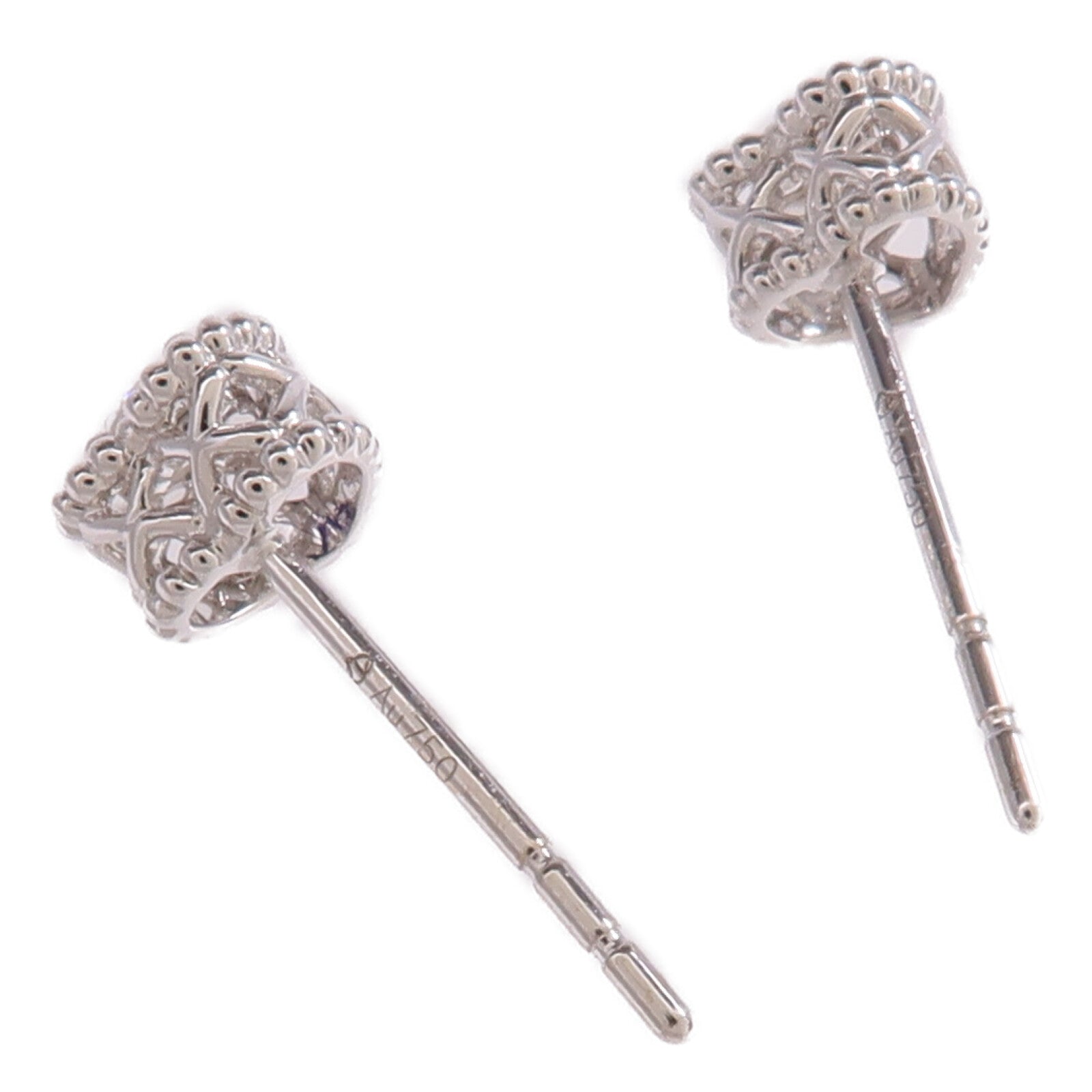 JEWELRY 18K白金Diamond Earrings鑽石耳環