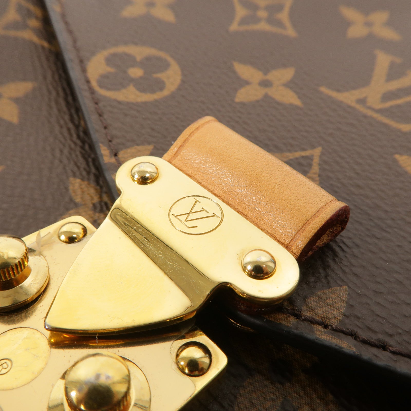 LOUIS VUITTON Monogram Pochette Metis MM手挽肩背兩用袋棕色