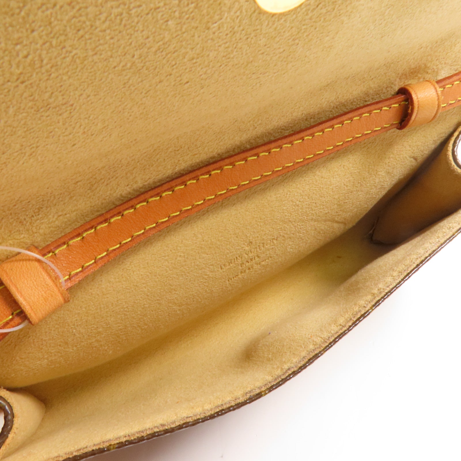 LOUIS VUITTON Monogram Pochette Twin PM金扣肩背袋