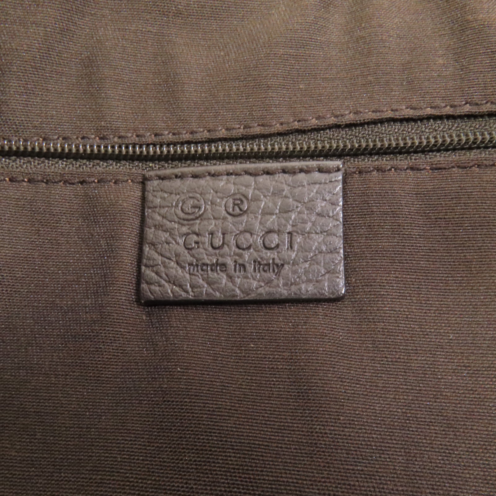 GUCCI 塗層帆布Tote Bag金扣手挽袋