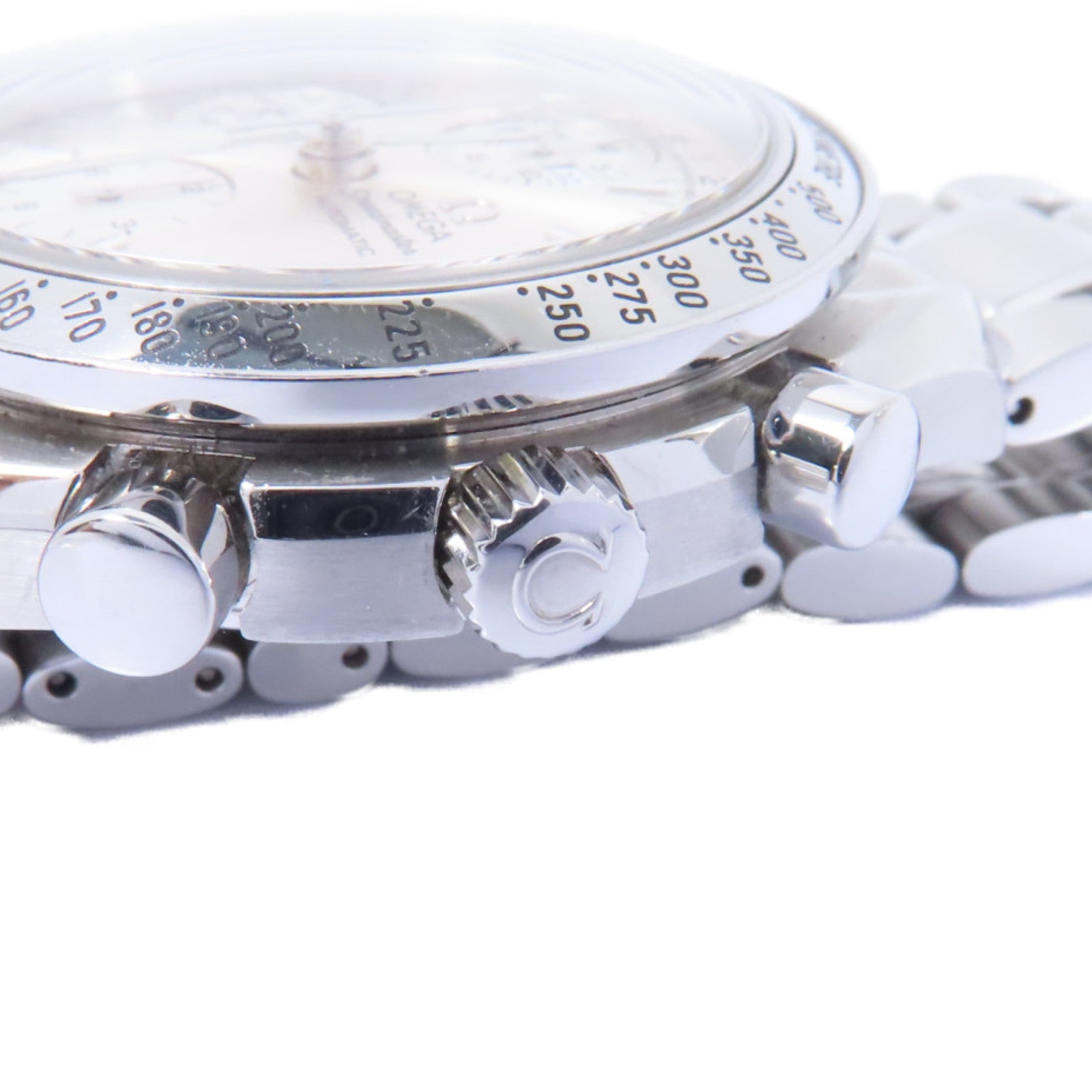 OMEGA Speedmaster Day Date不鏽鋼手錶自動機芯銀色