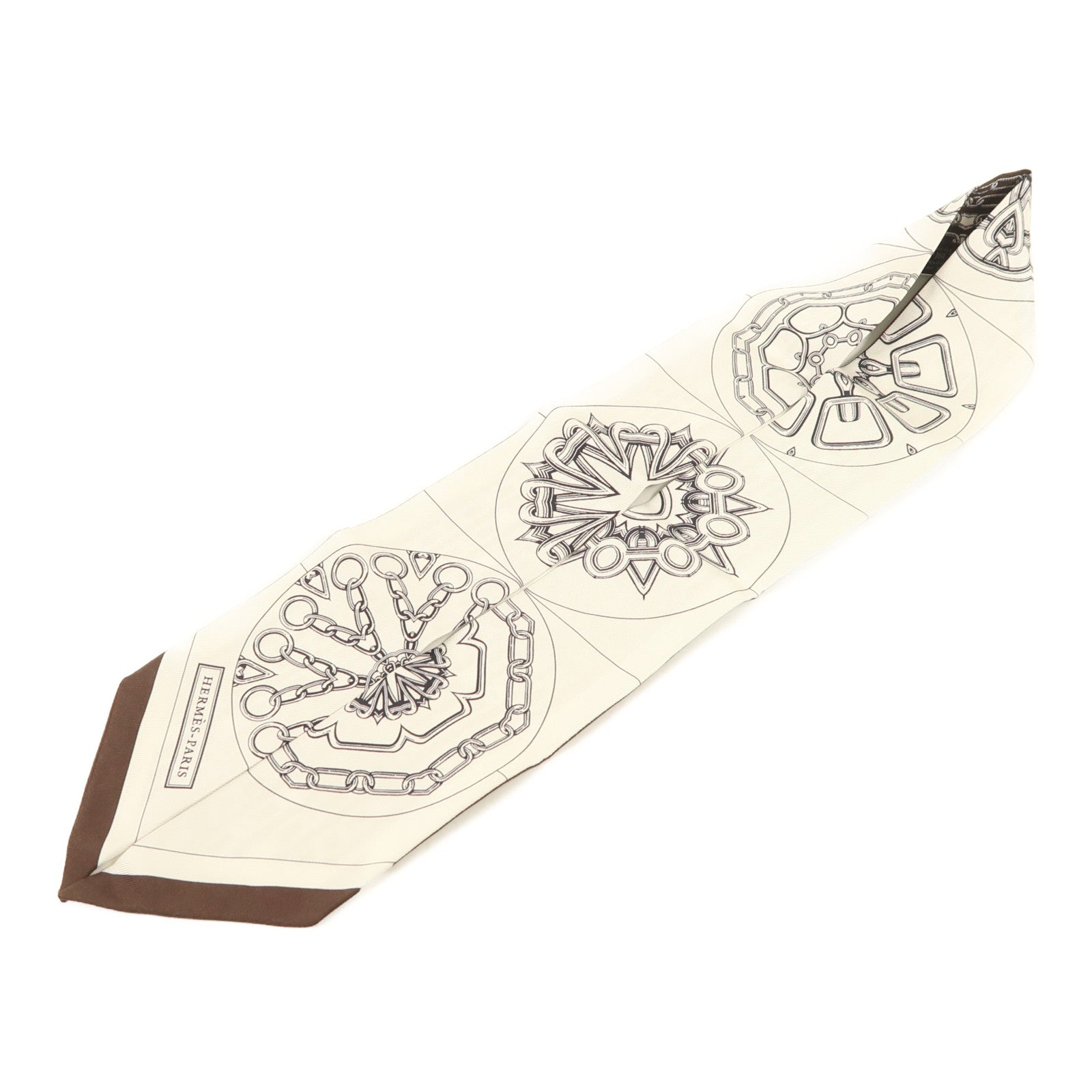 HERMES 絲質Twilly絲巾