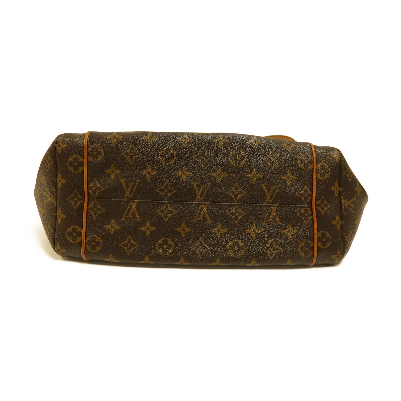 LOUIS VUITTON (PRICE DOWN) LV GHW Totally MM Shoulder Bag Monogram M56689 Brown