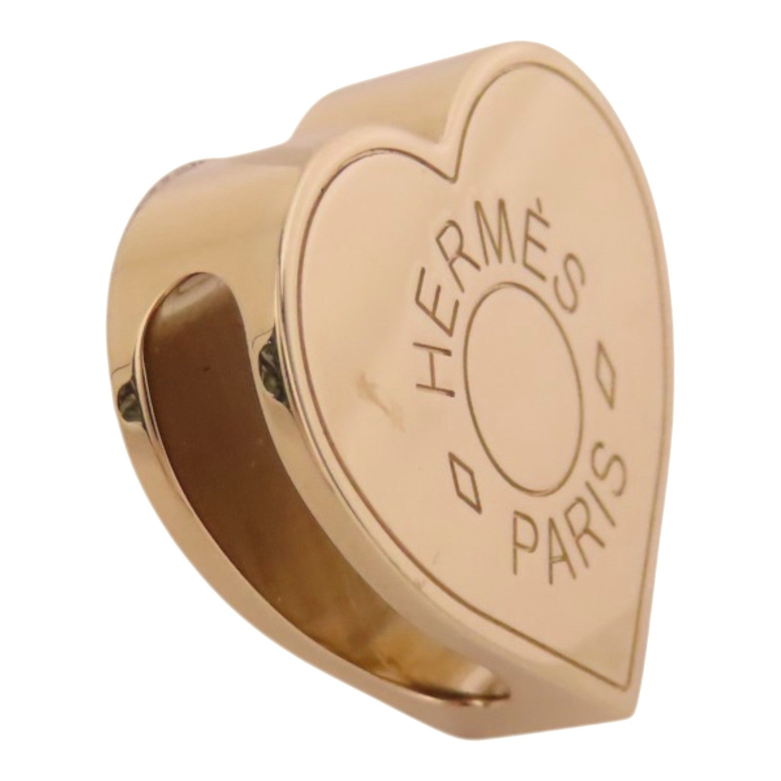 HERMES 金屬Mini Coeur twilly Ring絲巾扣